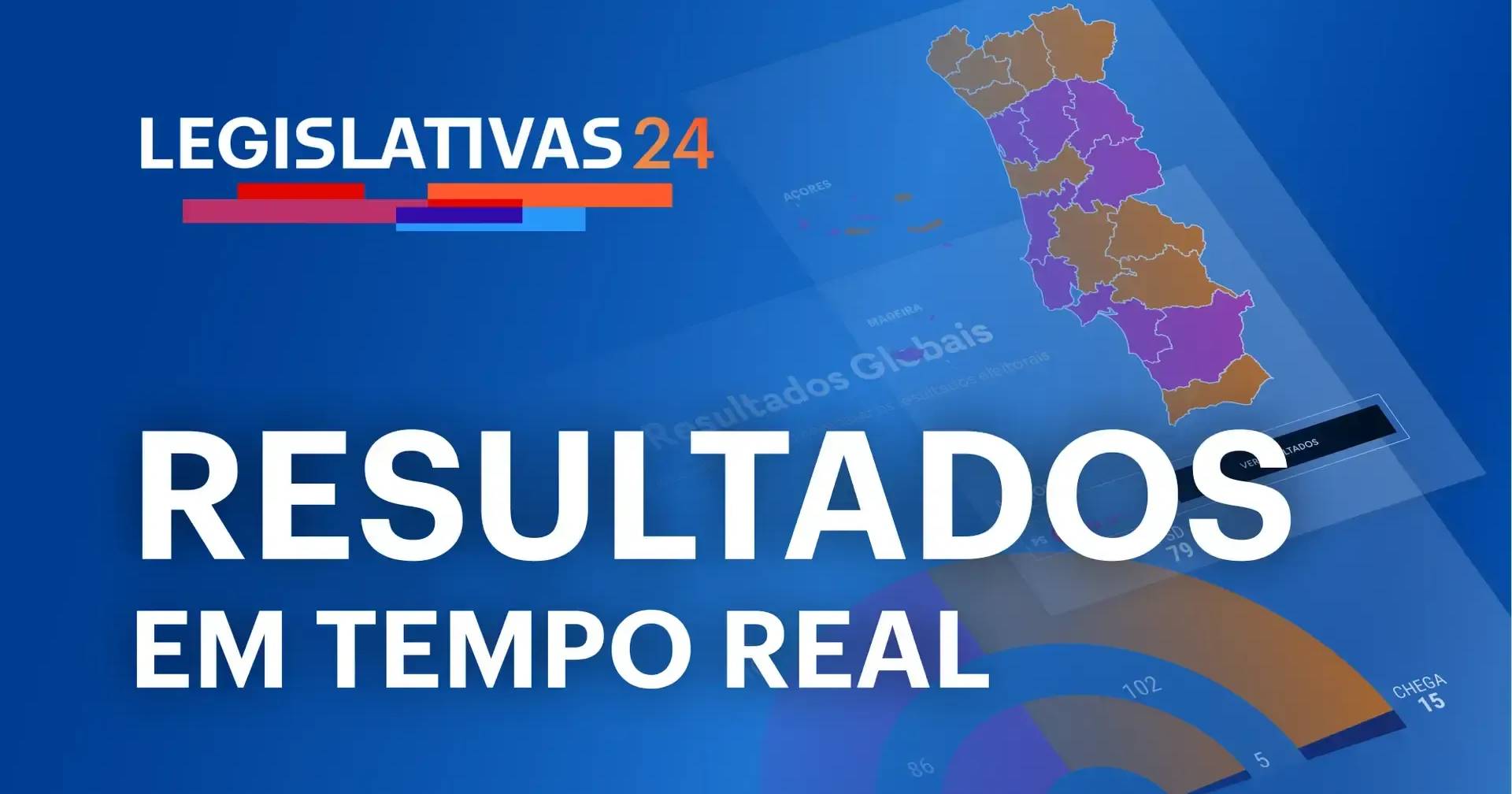 Eleições Legislativas 2024 - Resultados - SIC Notícias
