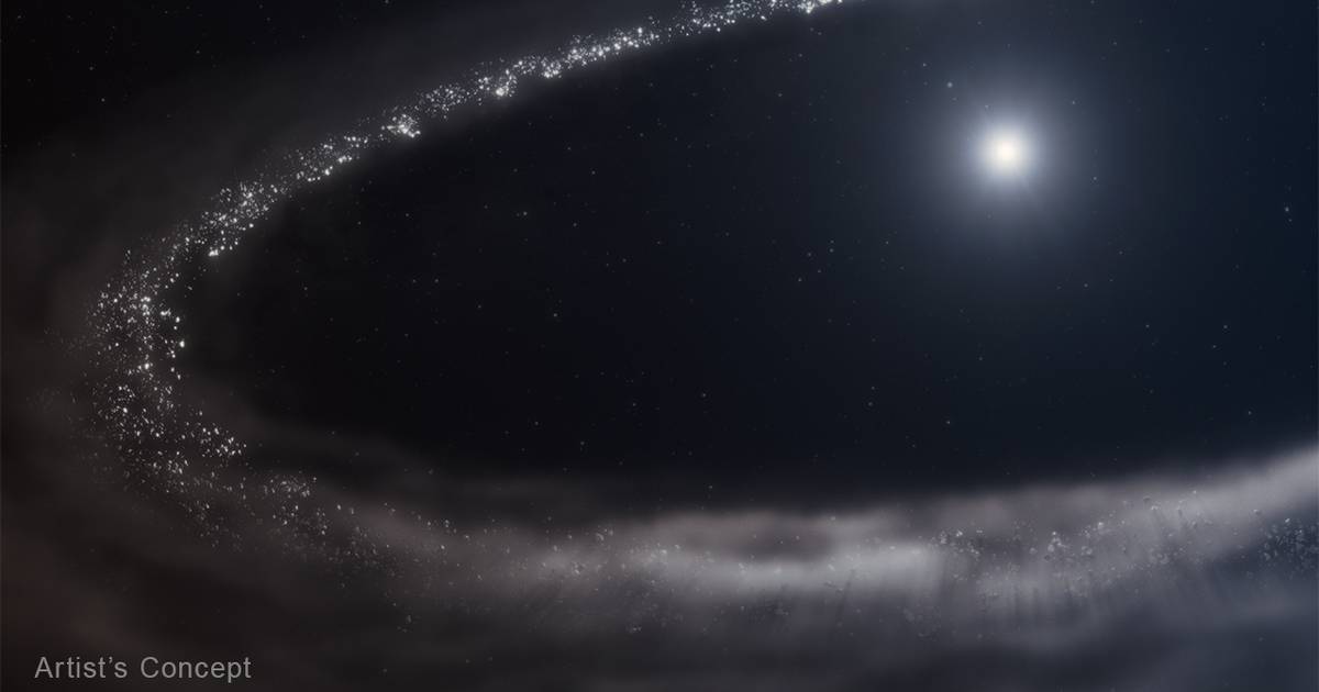 Encontrado gelo num sistema planetário jovem pela primeira vez: uma descoberta importante e há muito aguardada