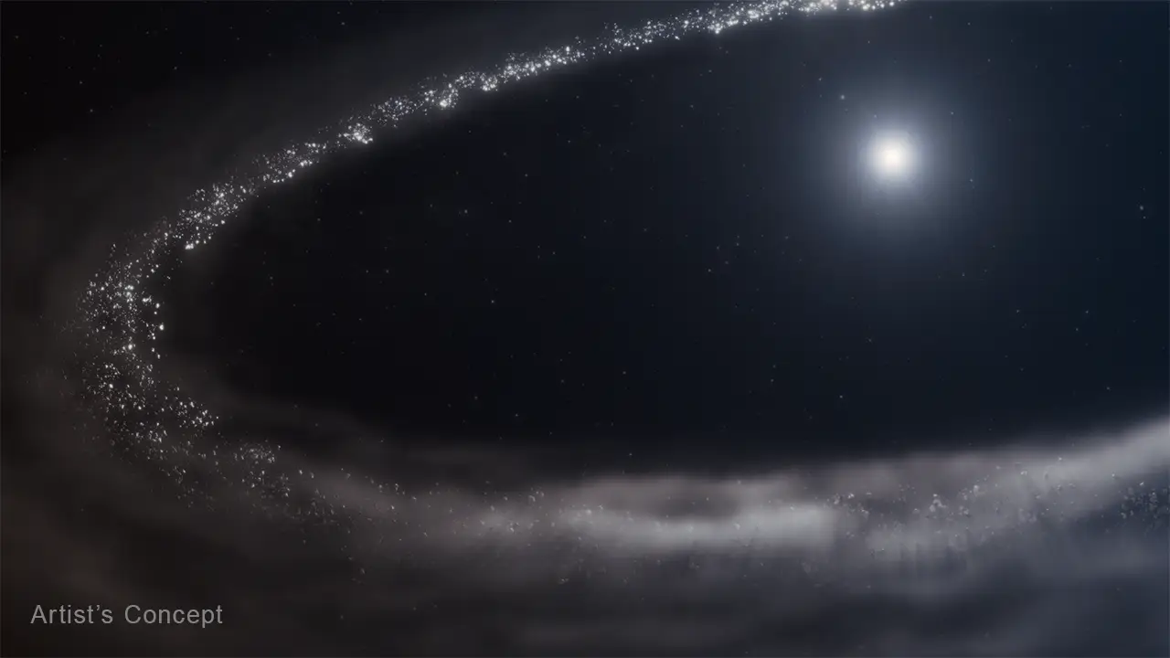 Encontrado gelo num sistema planetário jovem pela primeira vez: uma descoberta importante e há muito aguardada