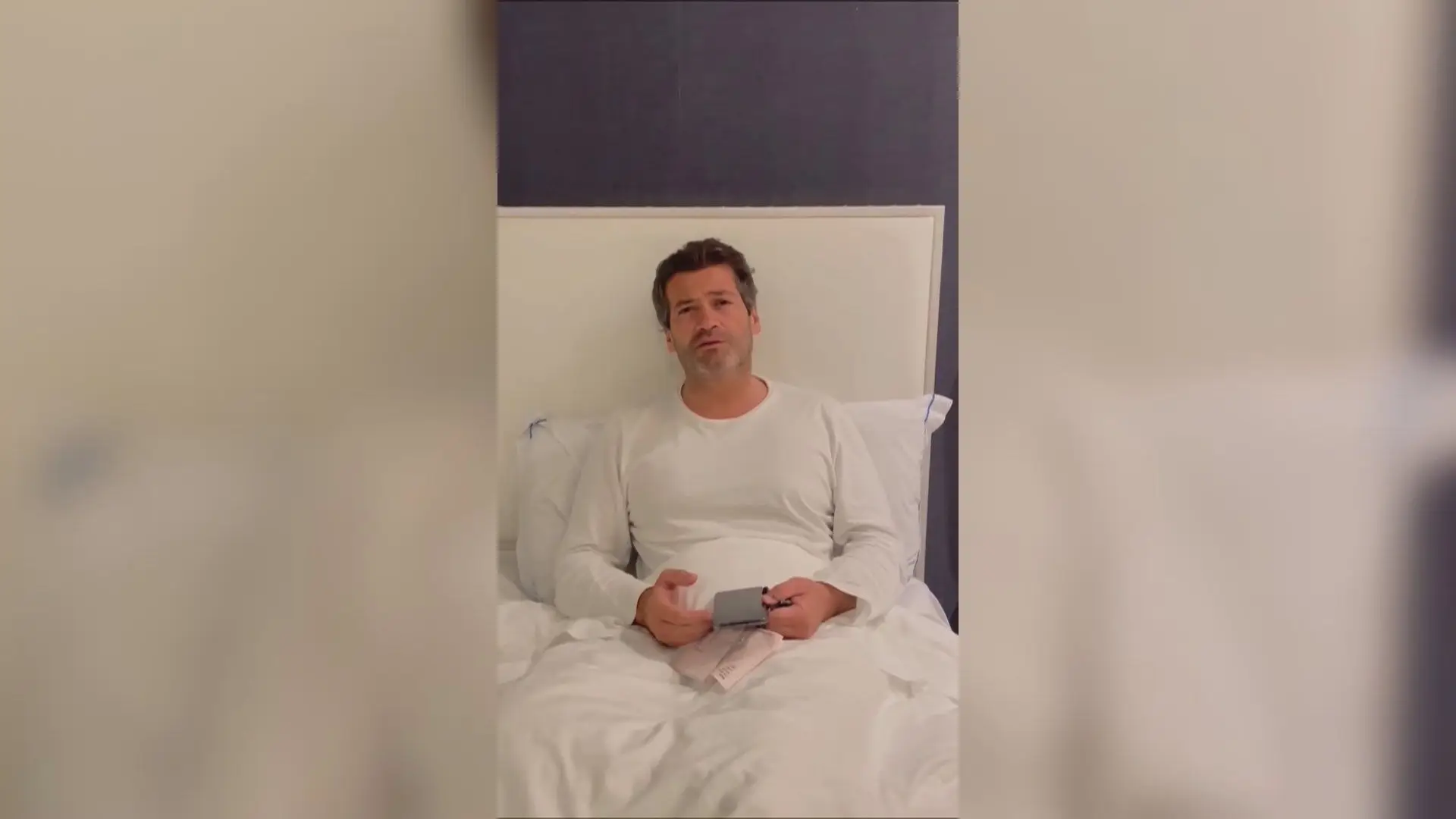 Em novo vídeo, André Ventura (de pijama) agradece apoio e critica comunidade cigana