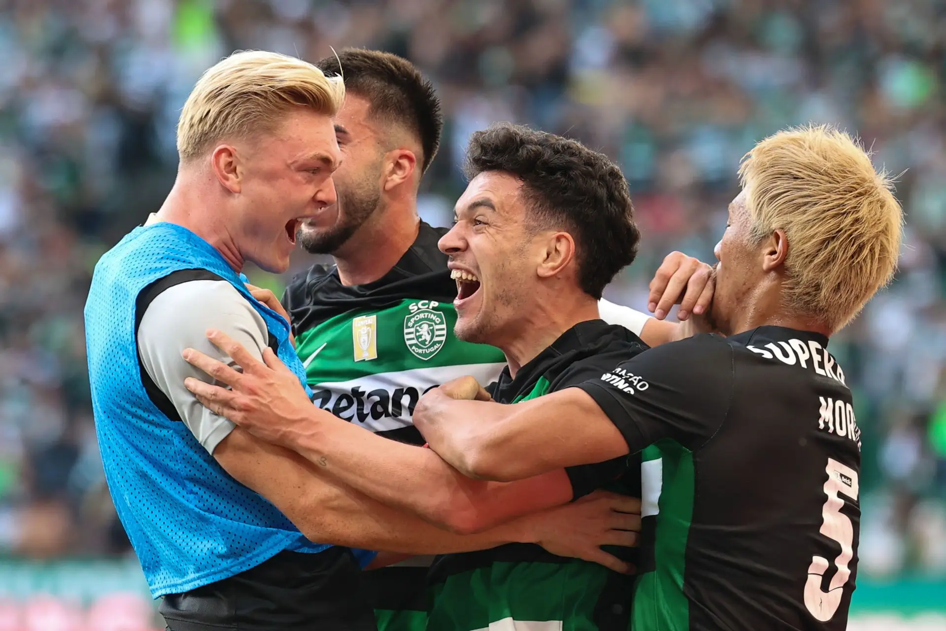 Sporting, champion from 1 to 11