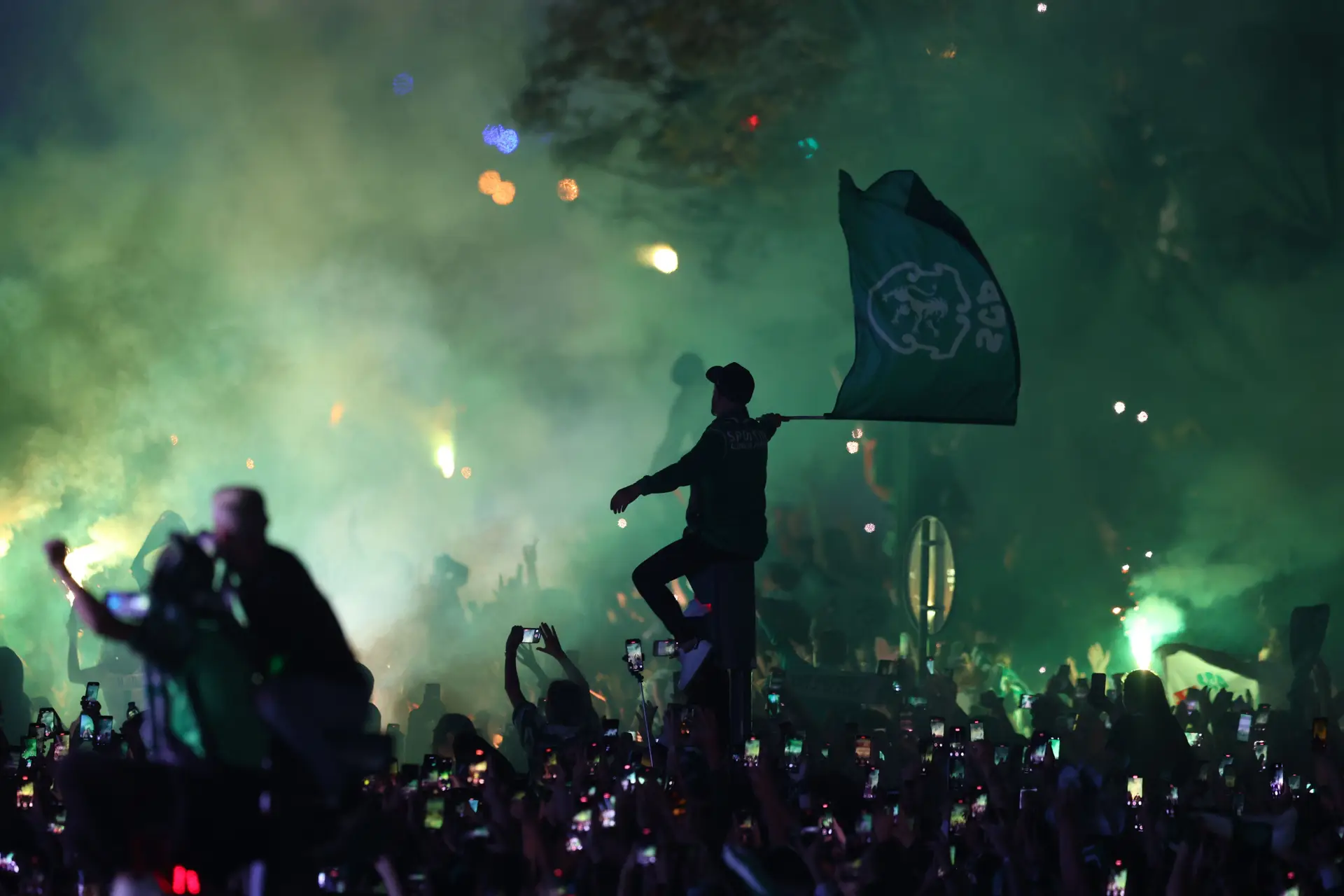 Operação da PSP nos festejos do Sporting decorreu de forma "tranquila, positiva e serena"