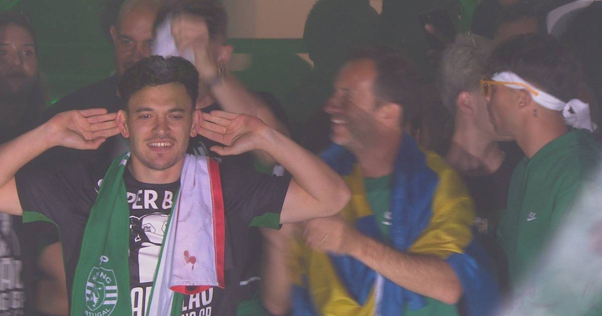 "Dizem que jamais seremos tricampeões. Vamos ver": Pedro Gonçalves recria mic drop de Amorim