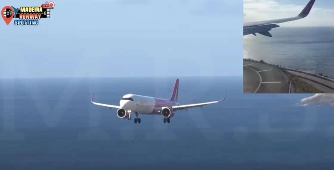 Avião faz aterragem 'atribulada' no aeroporto da Madeira