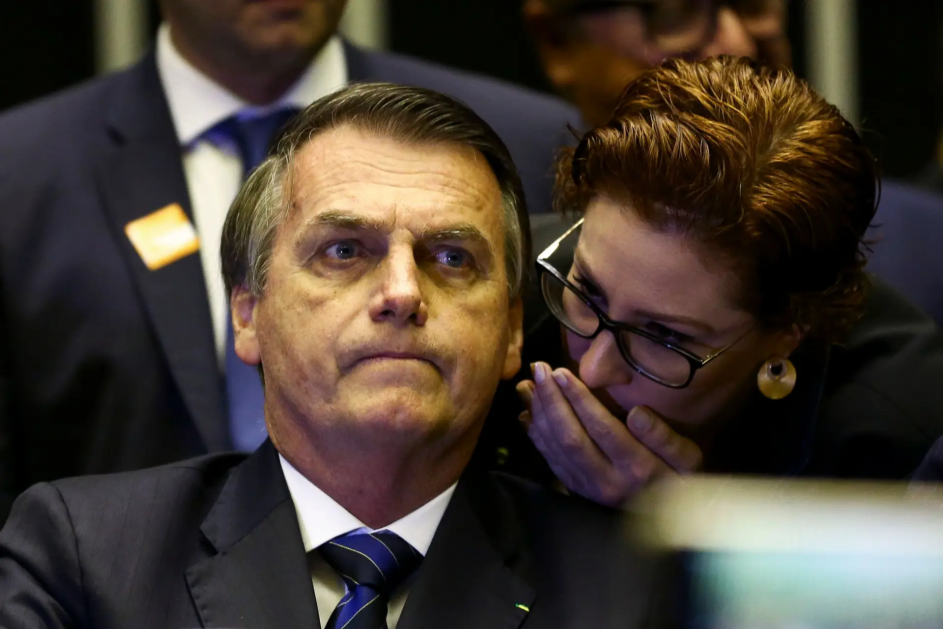 Jair Bolsonaro e Carla Zambelli