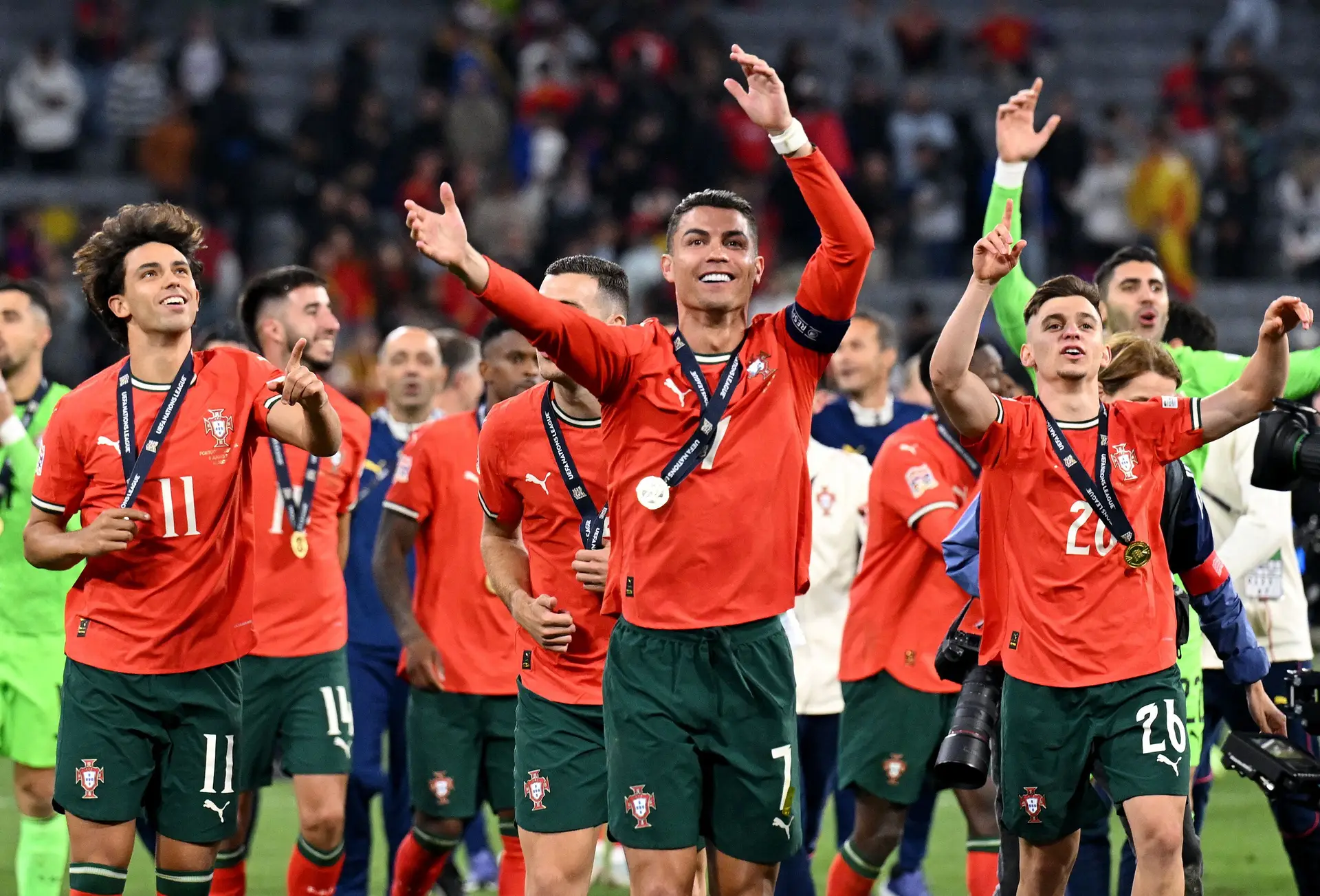 Portugal vence Espanha nos penáltis e conquista Liga das Nações
