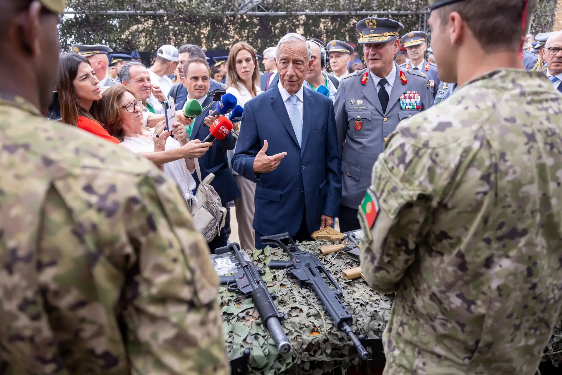 Presidente da República sugere que Portugal mude critérios de contabilização do orçamento da Defesa