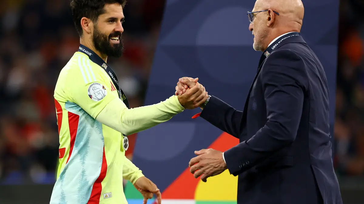Isco e Luis de la Fuente