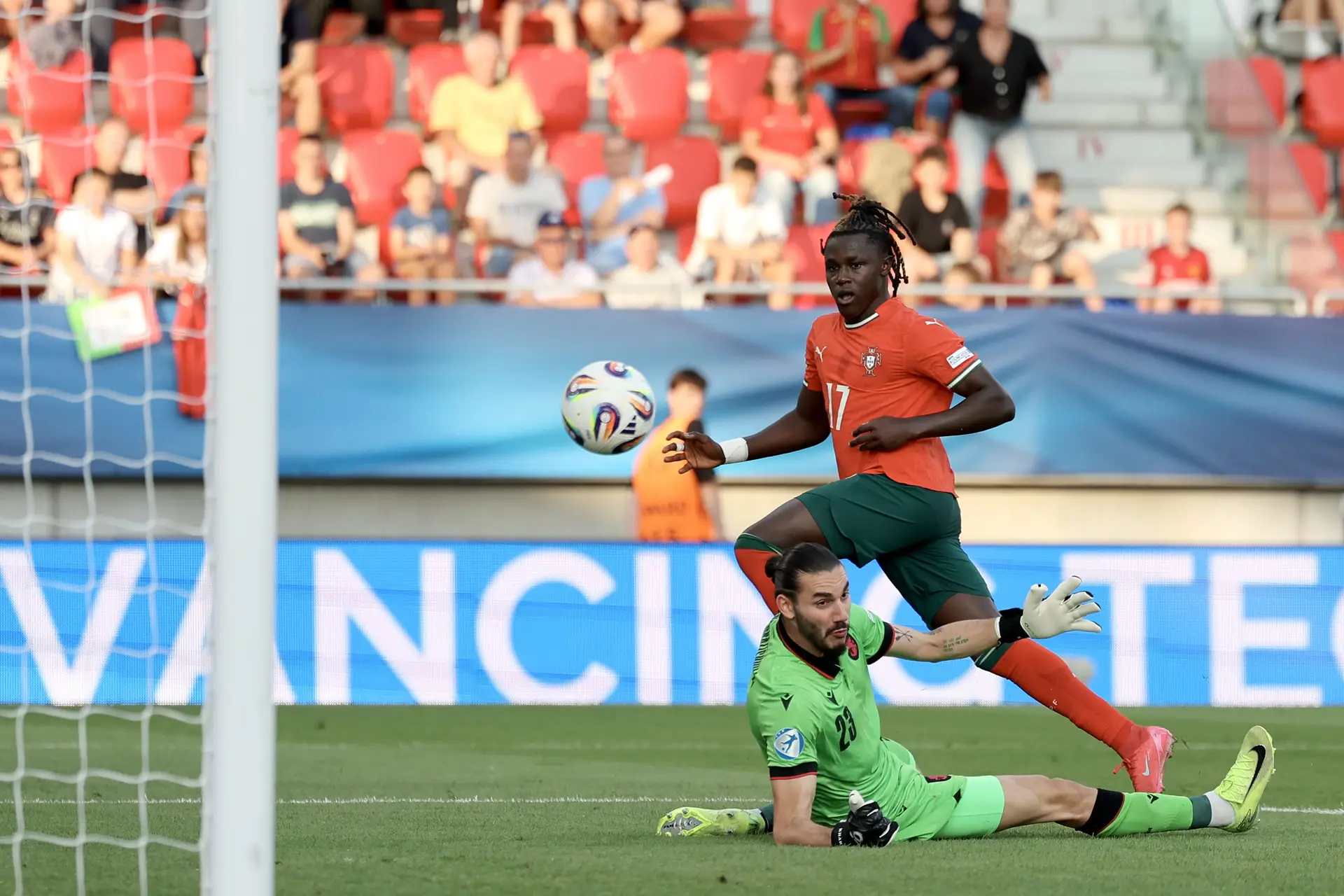 Portugal vence Geórgia e segue para os 'quartos' do Euro sub-21