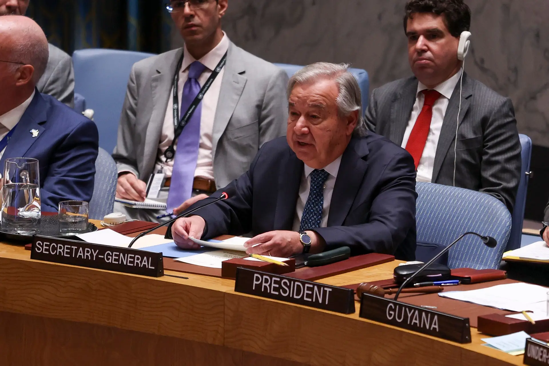 Guterres Manifesta-Sea "Seriamente avvisato" Con un attacco negli Stati Uniti