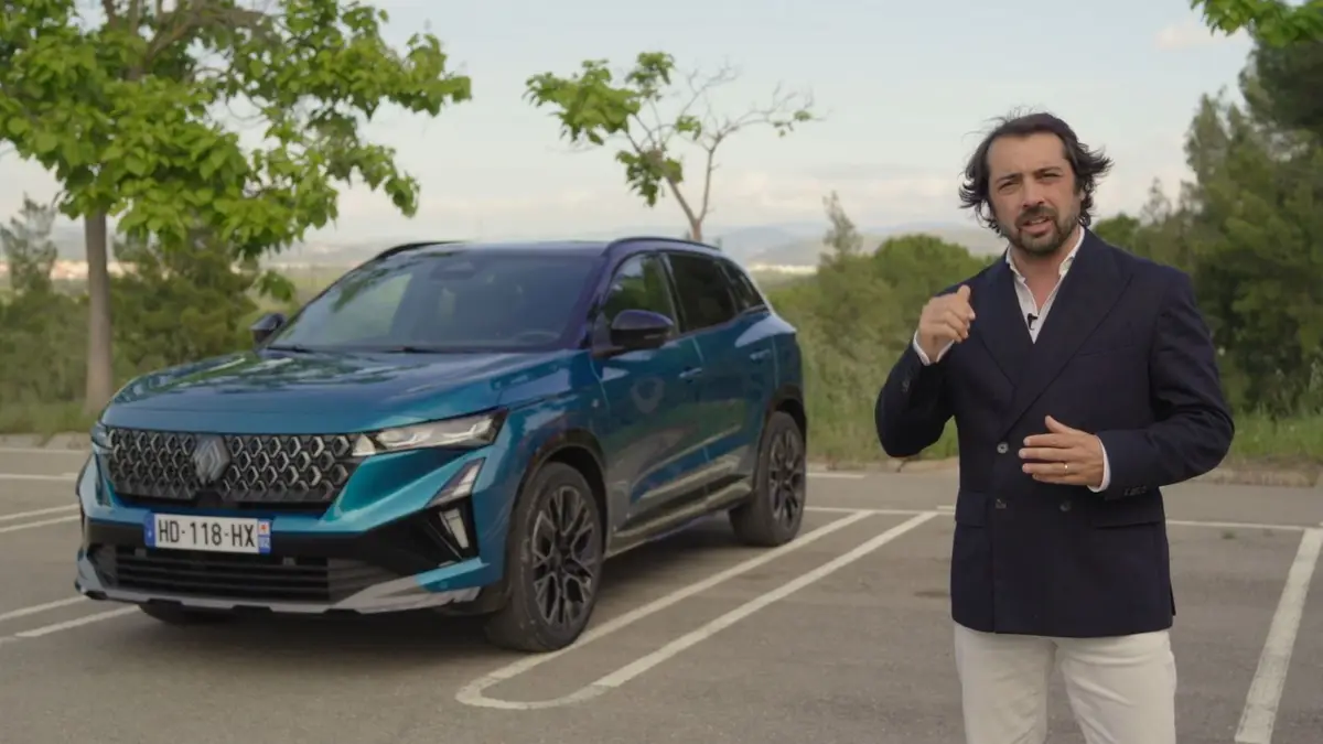 Pedro Amante ao volante do renault Austral