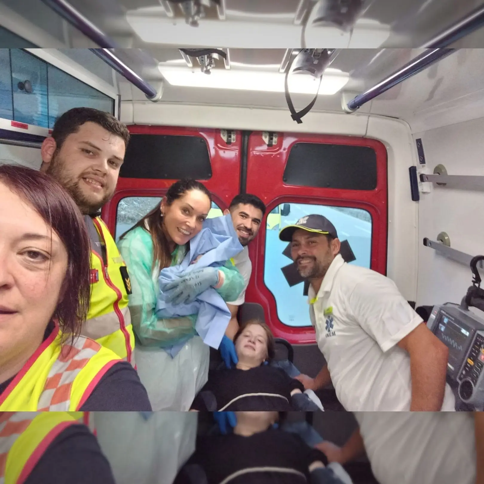 Mulher entra em trabalho de parto durante exame de condução em Tábua
