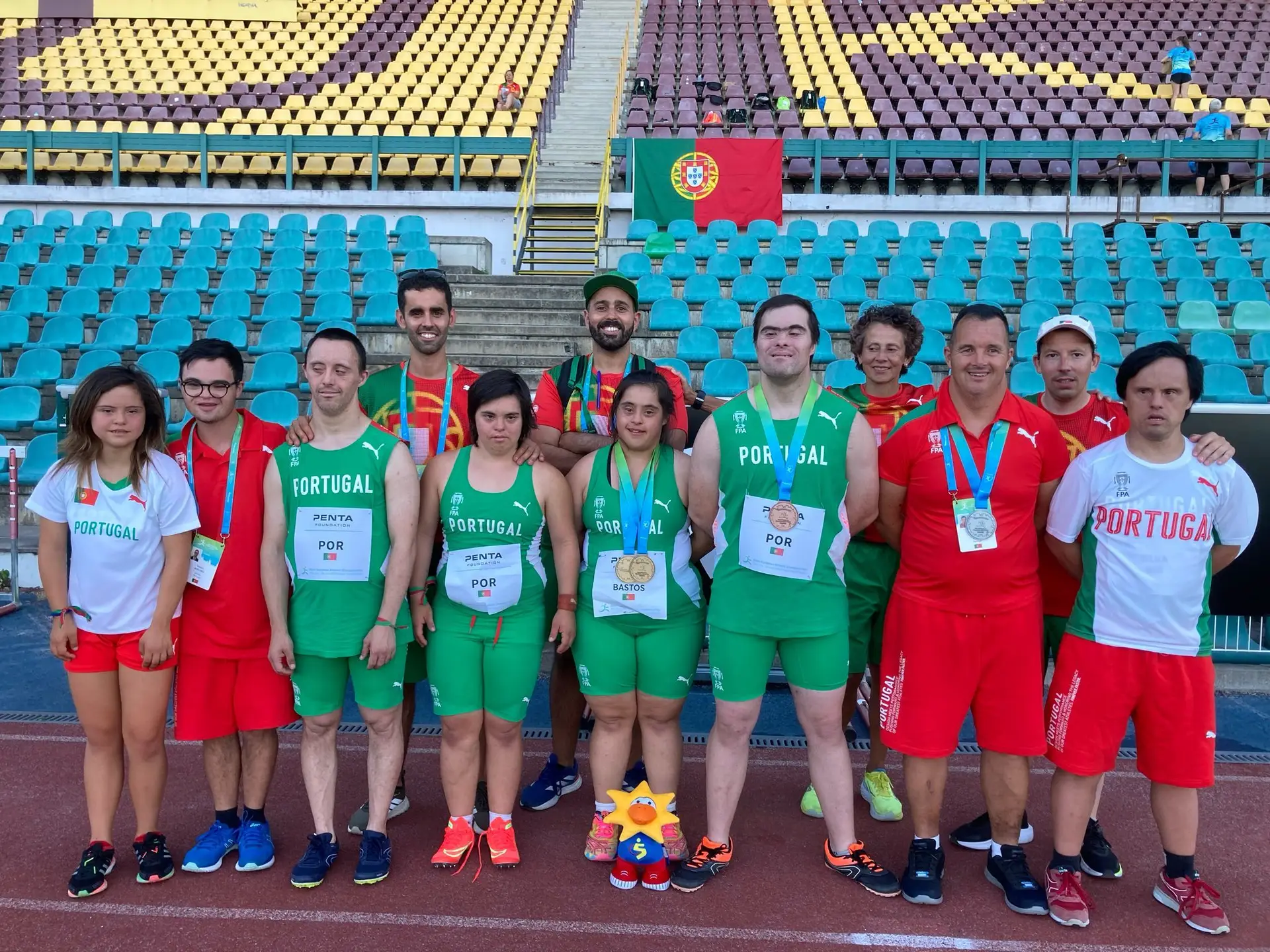 Portugal conquista mais seis medalhas nos Europeus de atletismo para Síndrome de Down