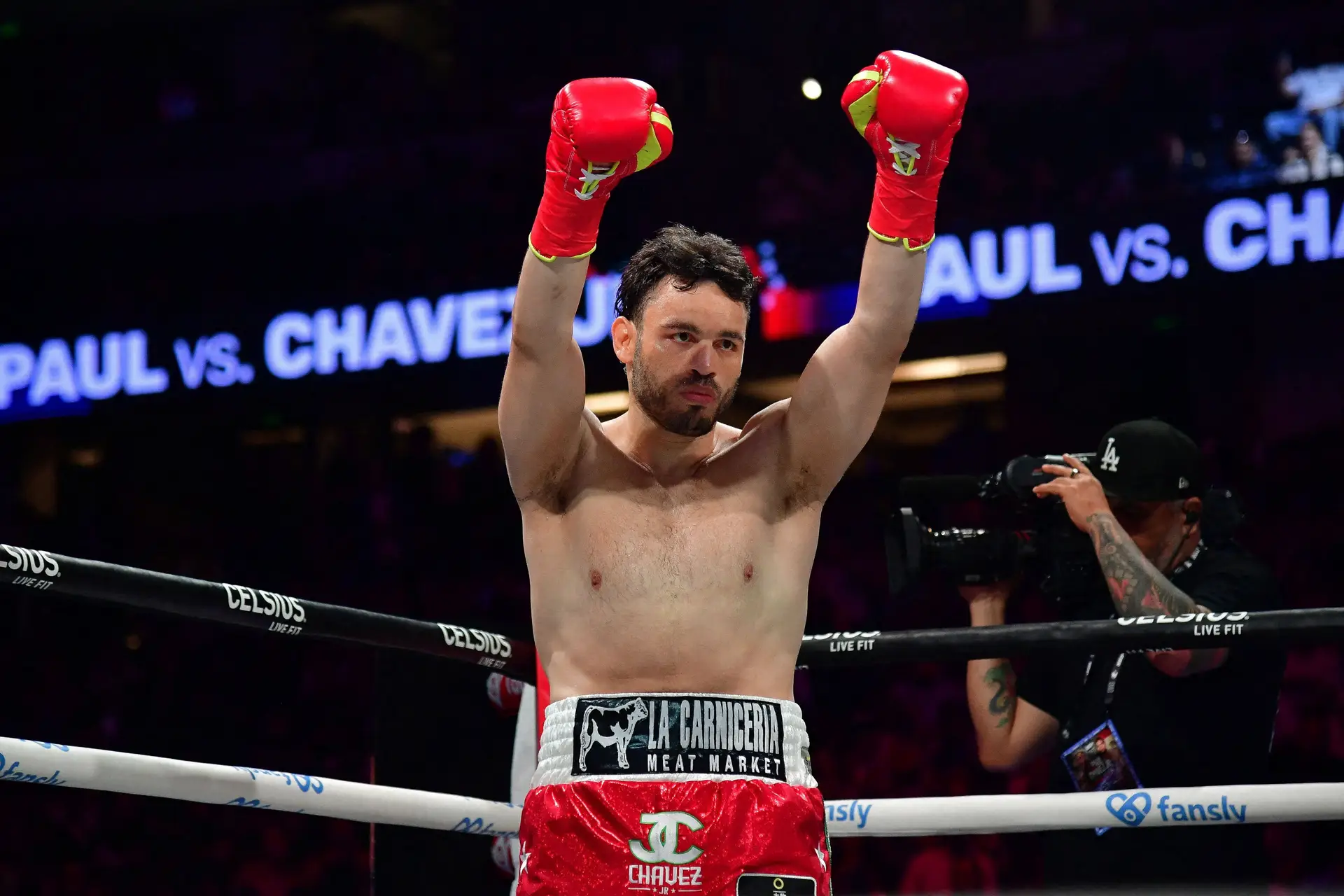 Pugilista mexicano Julio César Chávez Jr. 