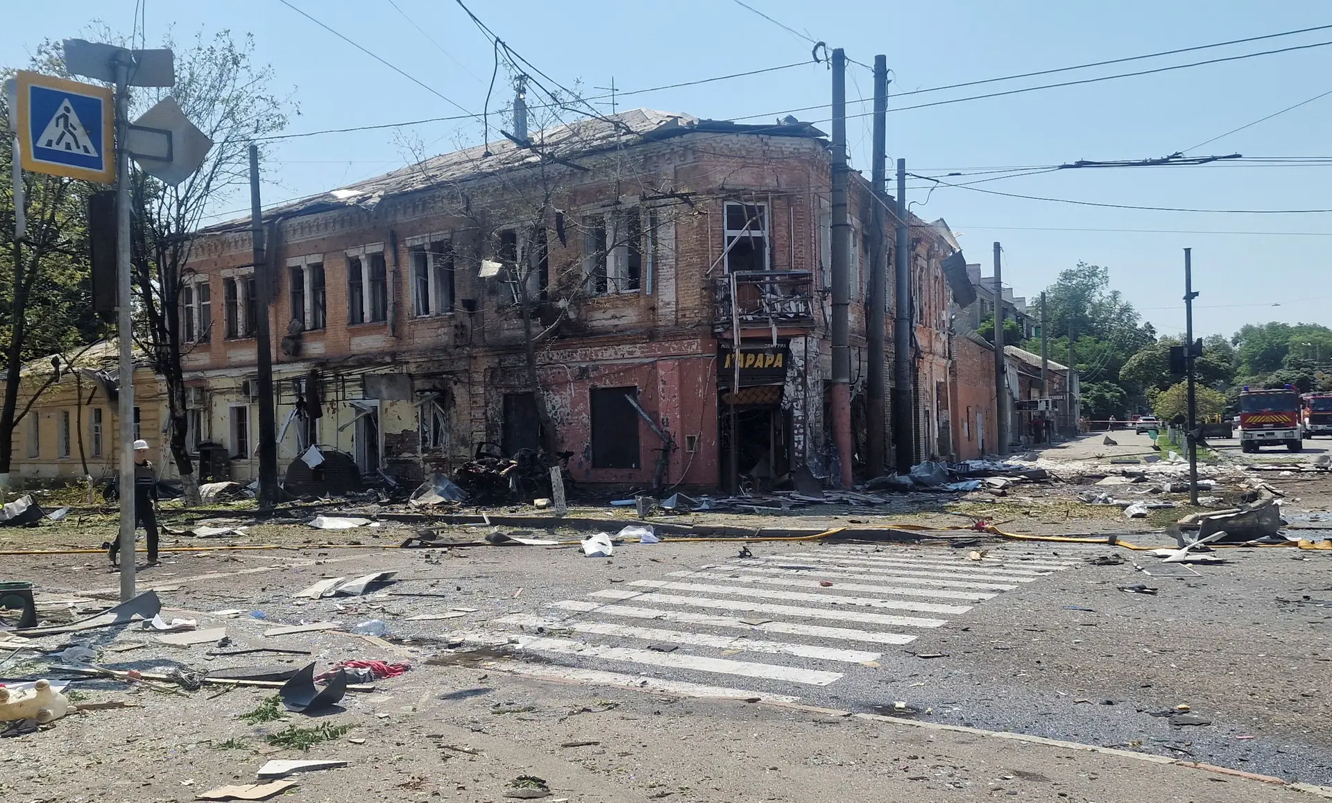 Ataque russo a Kharkiv e Odessa faz um morto e 27 feridos 