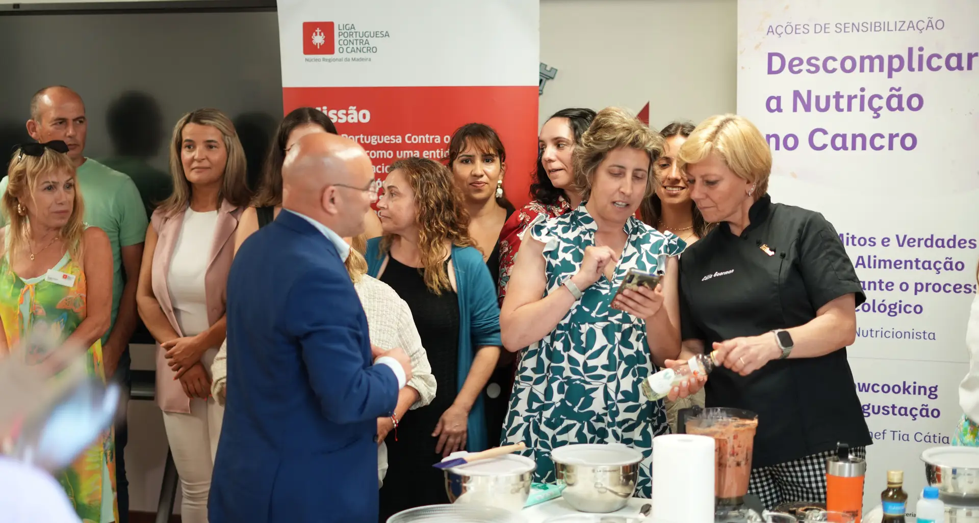 Fortimel, uma marca da Danone Nutricia, Liga Portuguesa Contra o Cancro e chef Tia Cátia descomplicam a nutrição no cancro