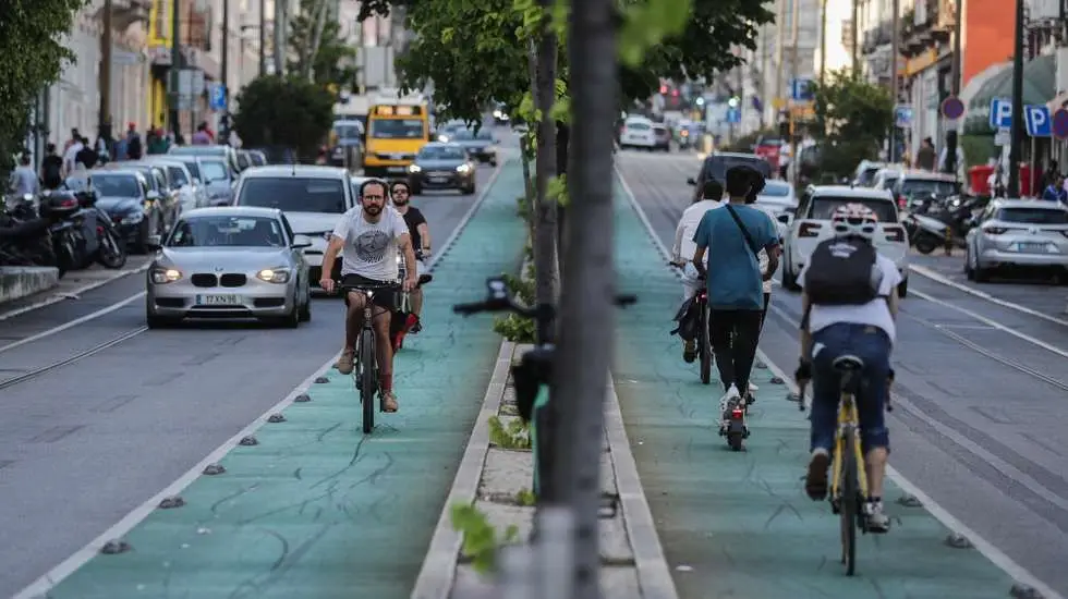 Circa 11 km di bici Lisbon è un rischio elevato o eccessivo