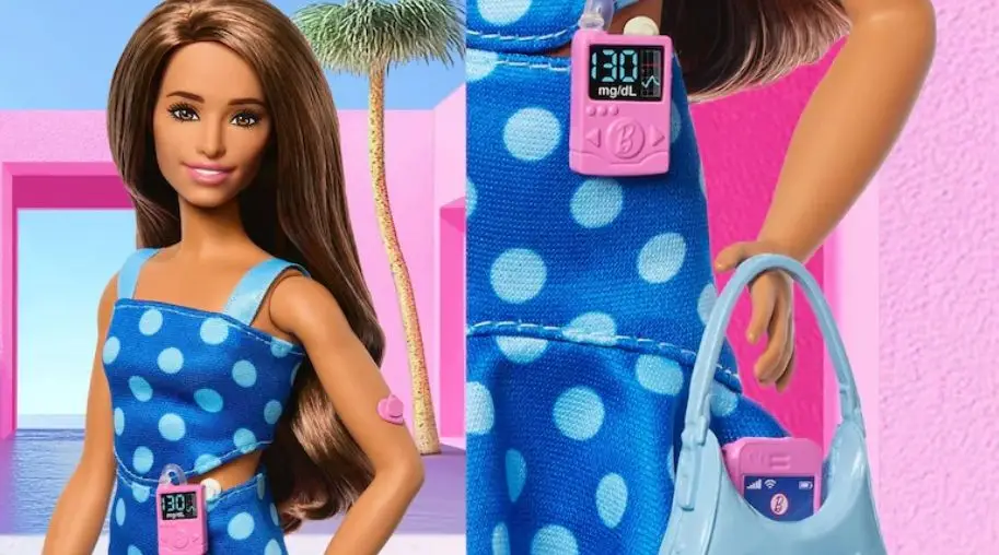 Barbie lança boneca com diabetes tipo 1