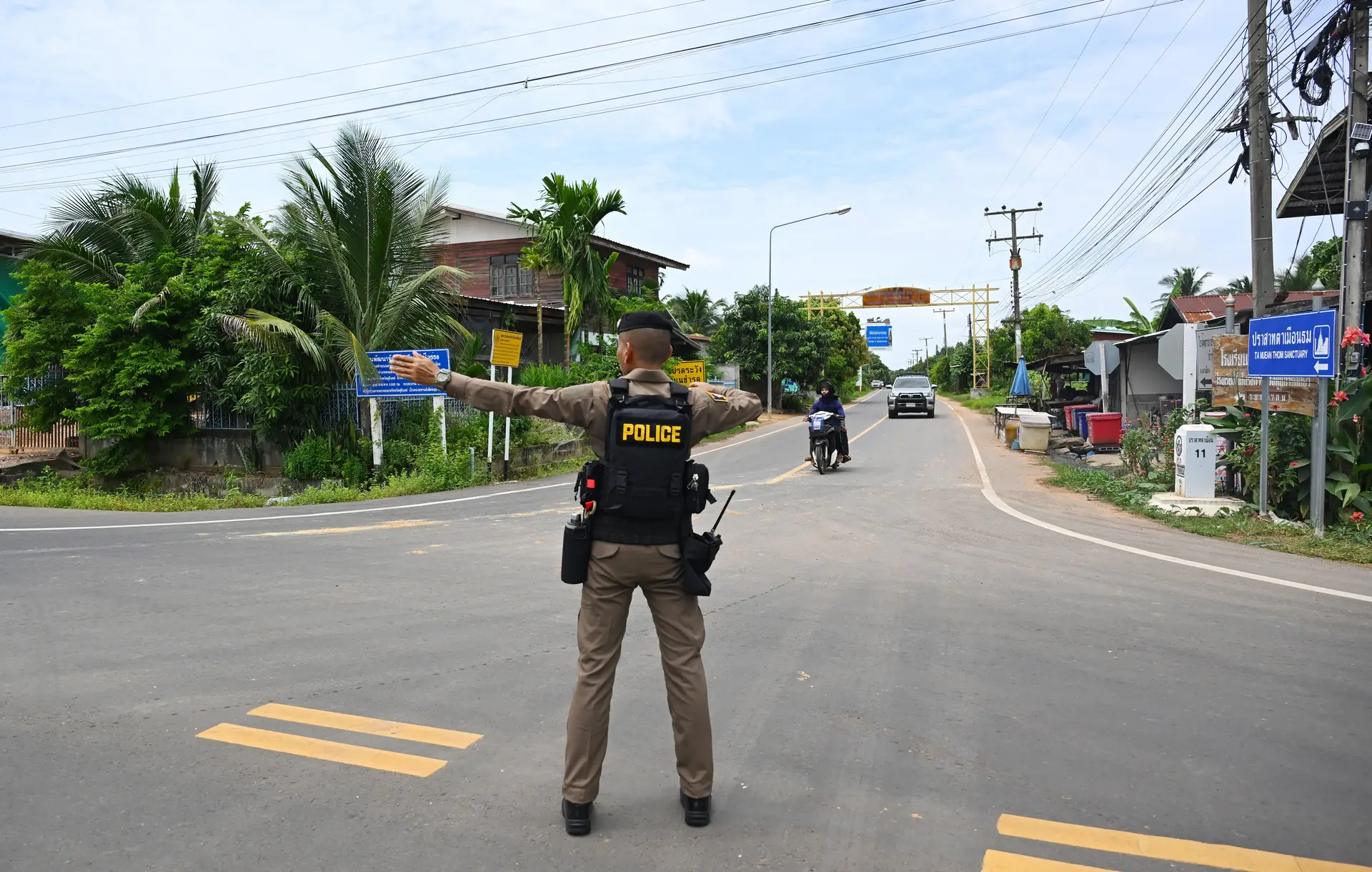 Tailândia fecha fronteira terrestre com o Camboja após novos confrontos 3 Tailândia fecha fronteira terrestre com o Camboja após novos confrontos