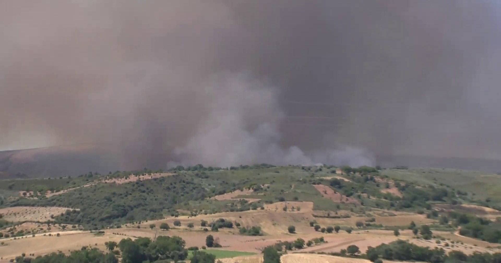 Wildfire Engulfs Montesinho Natural Park: Over 200 Firefighters Battle the Blaze