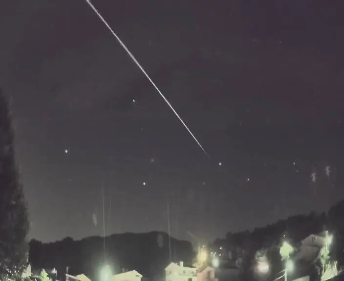 "Grande meteoro" cruza o céu de Braga