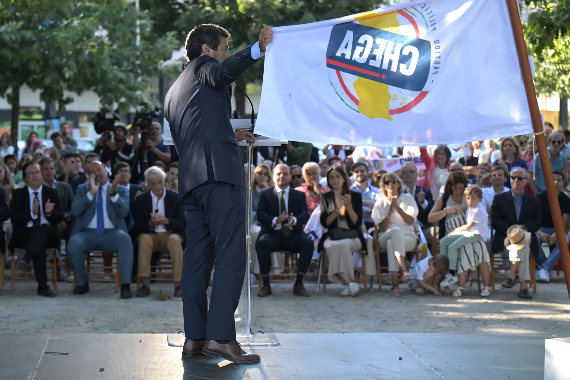 André Ventura garante que Chega vai ter candidatos em todos os municípios do país