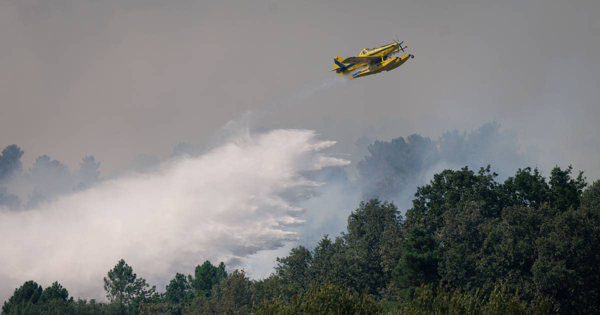 Incêndio em Vila Real continua ativo, mas perdeu intensidade