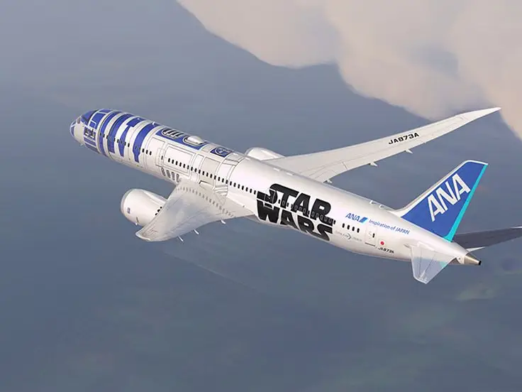 Companhia aérea japonesa diz adeus à icónica pintura R2-D2 após 10