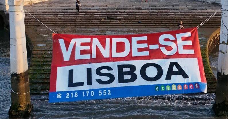 Bordalo II's Bold Statement: "Lisbon for Sale" Artwork Highlights City's Unaffordable Housing Crisis