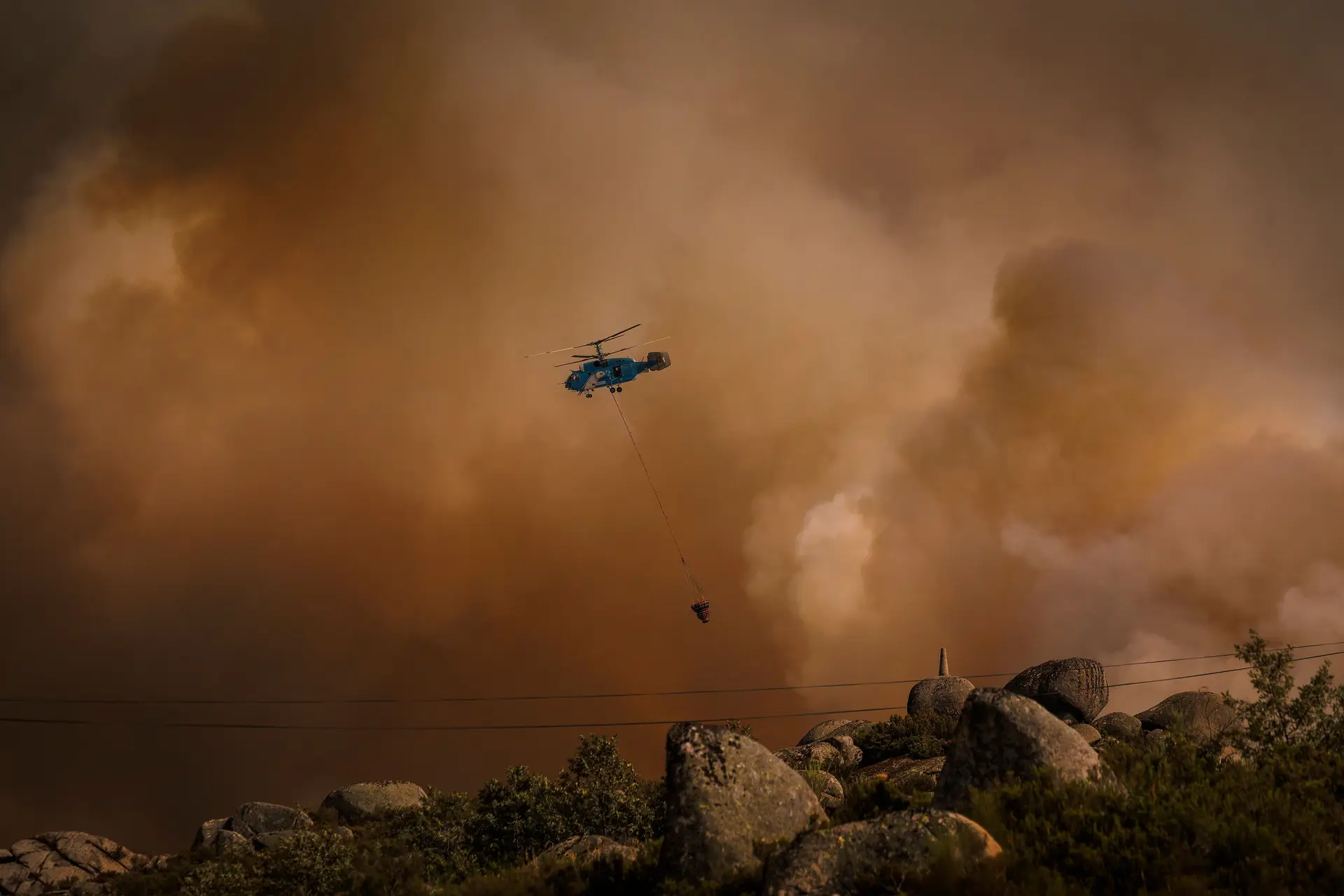 ONU prevê: incêndios em Portugal e Espanha podem piorar qualidade do ar 
