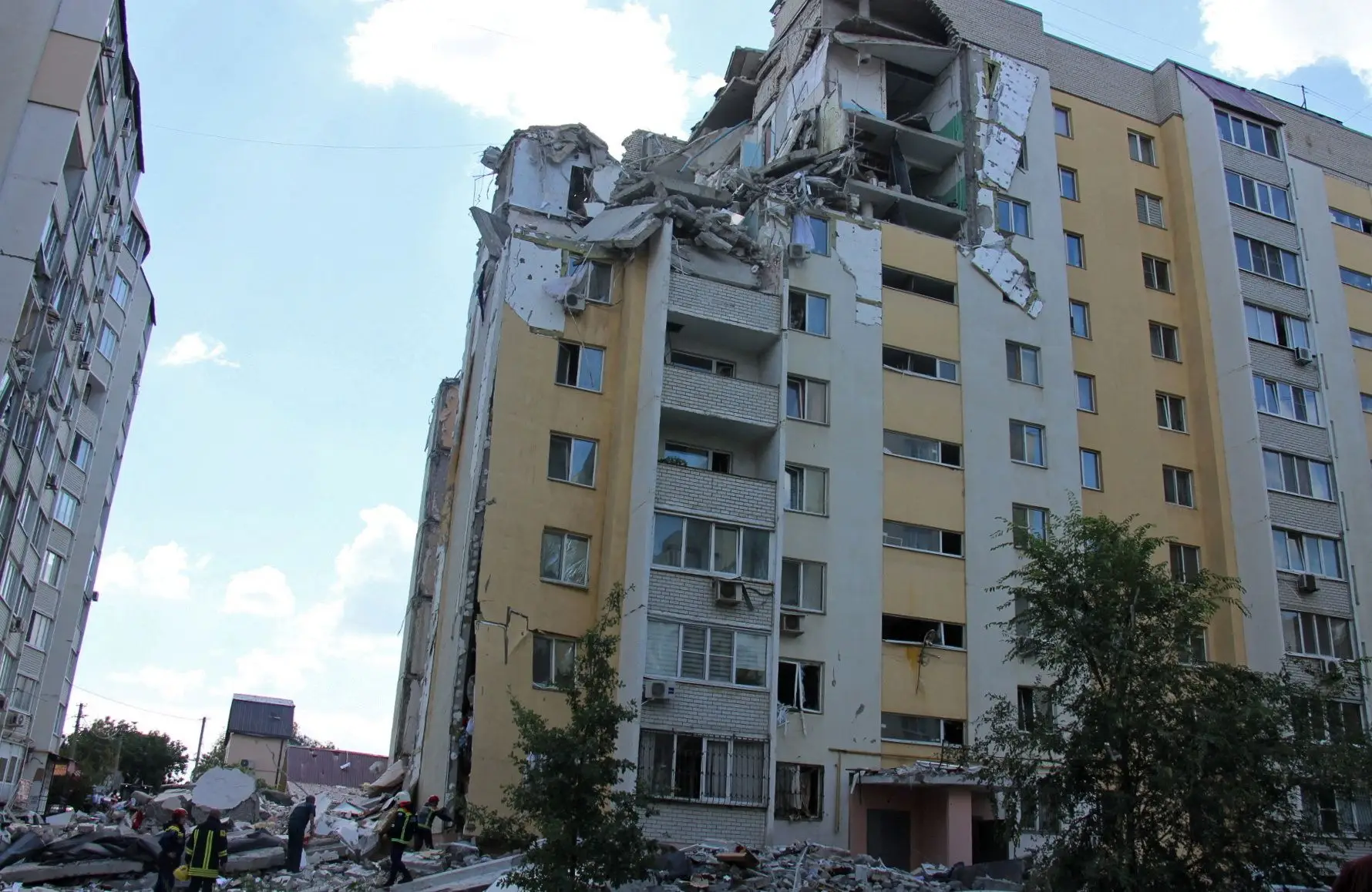 La ciudad rusa murió en Sratov durante el ataque ucraniano