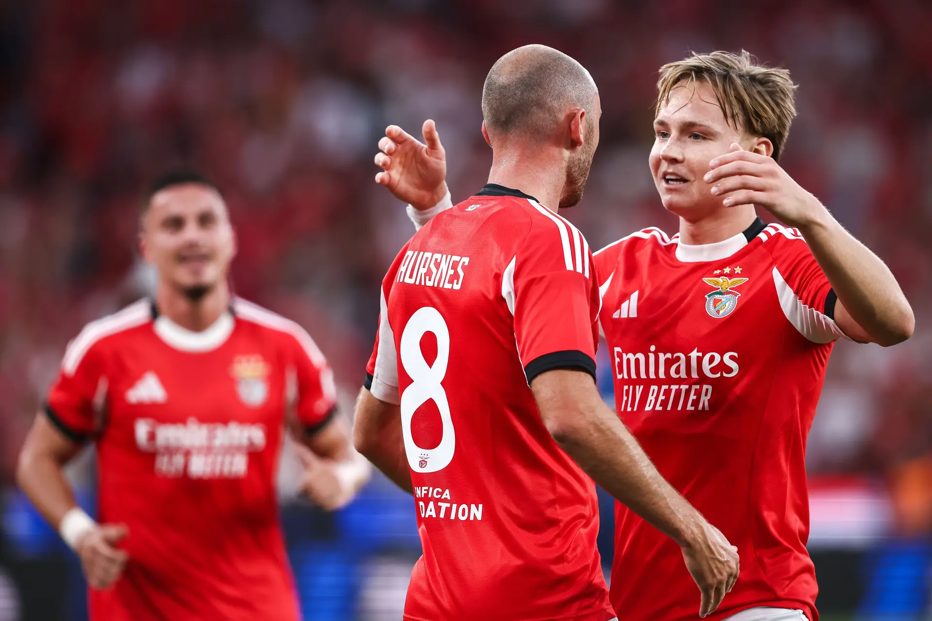 Parceria nórdica conduz Benfica ao 'play-off' da Champions 