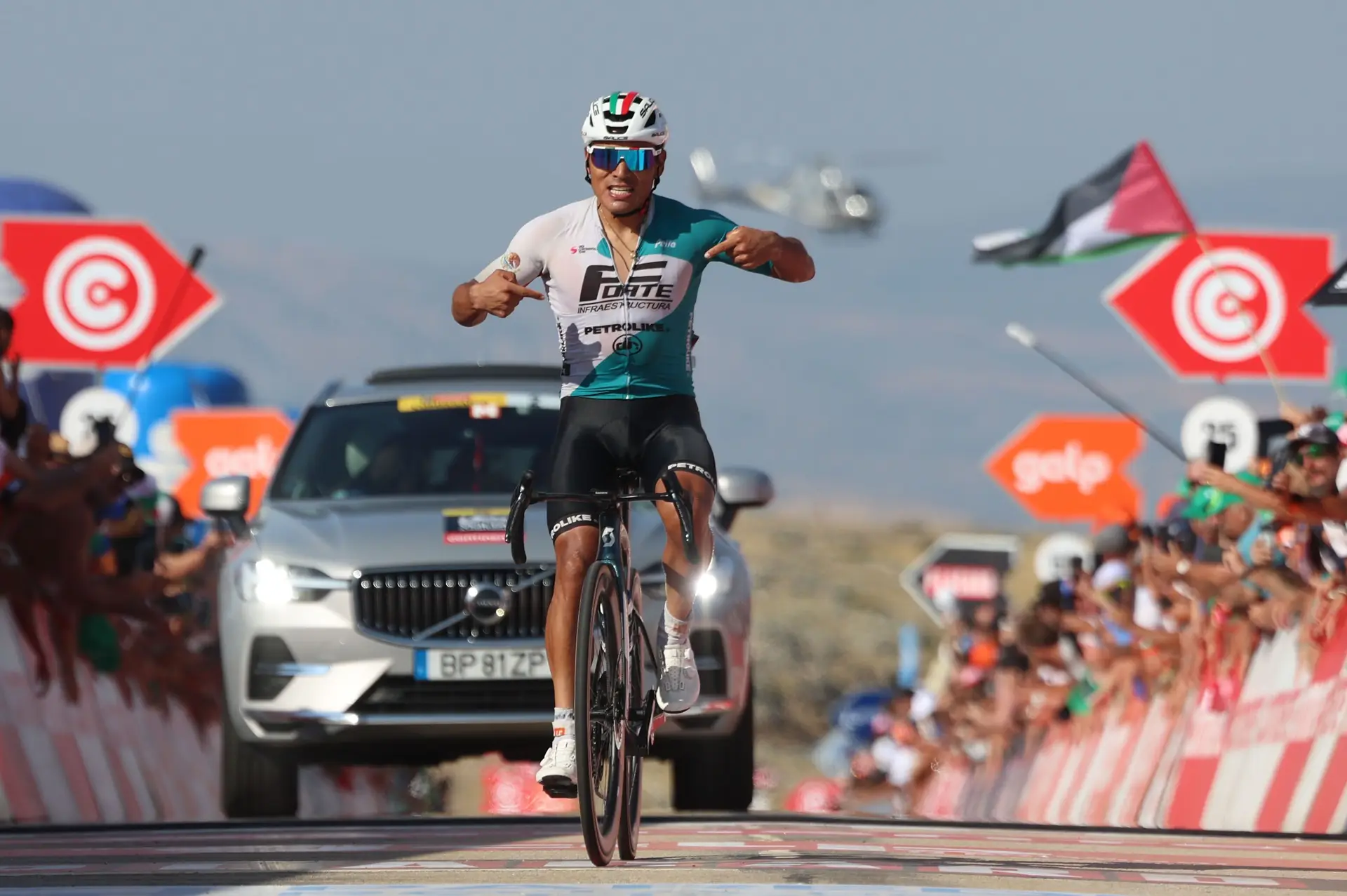 Volta a Portugal: Jonathan Caicedo vence sétima etapa, mas Artem Nych reforça liderança