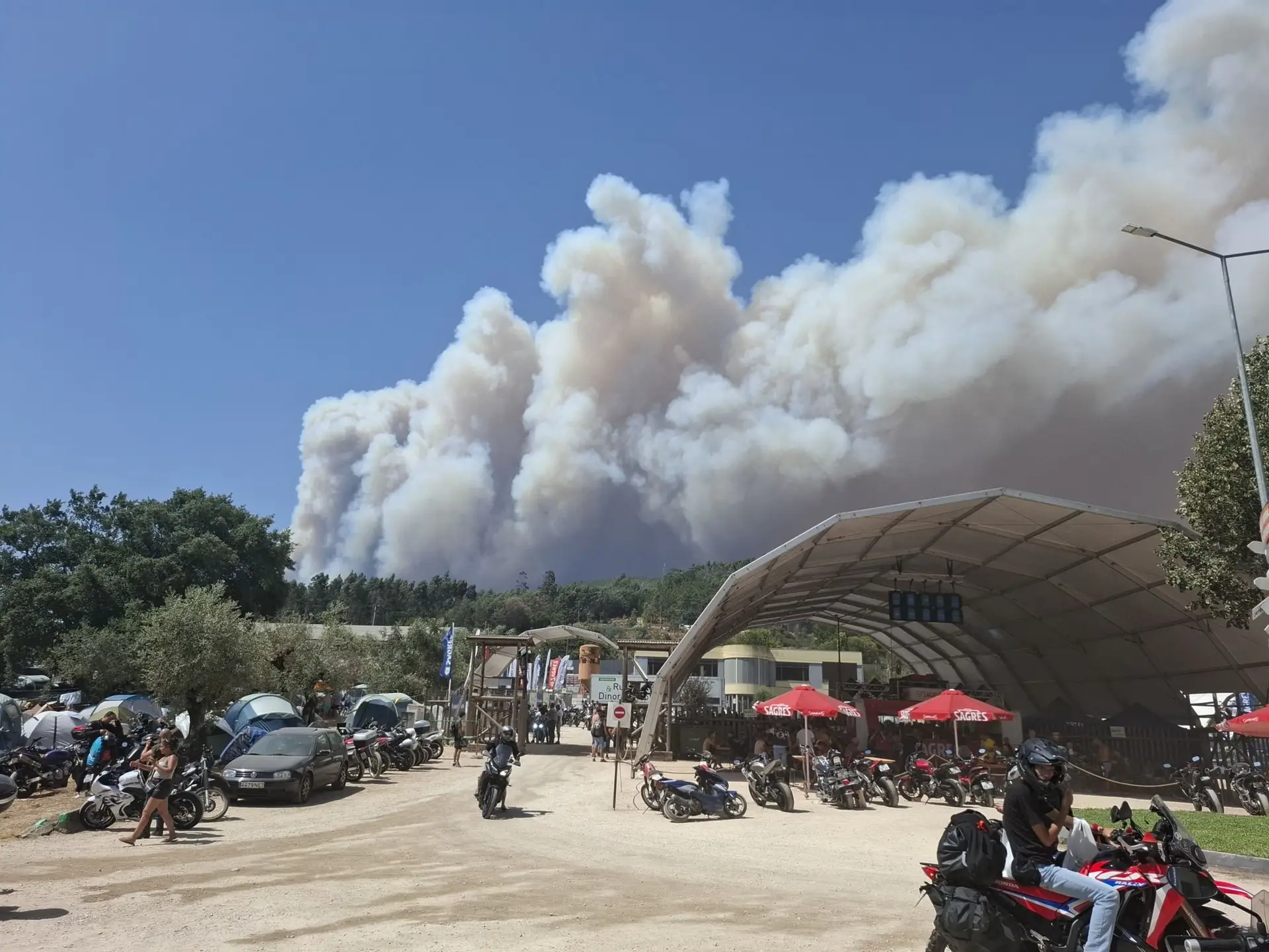 Concentração motard de Góis cancelada devido aos fogos 