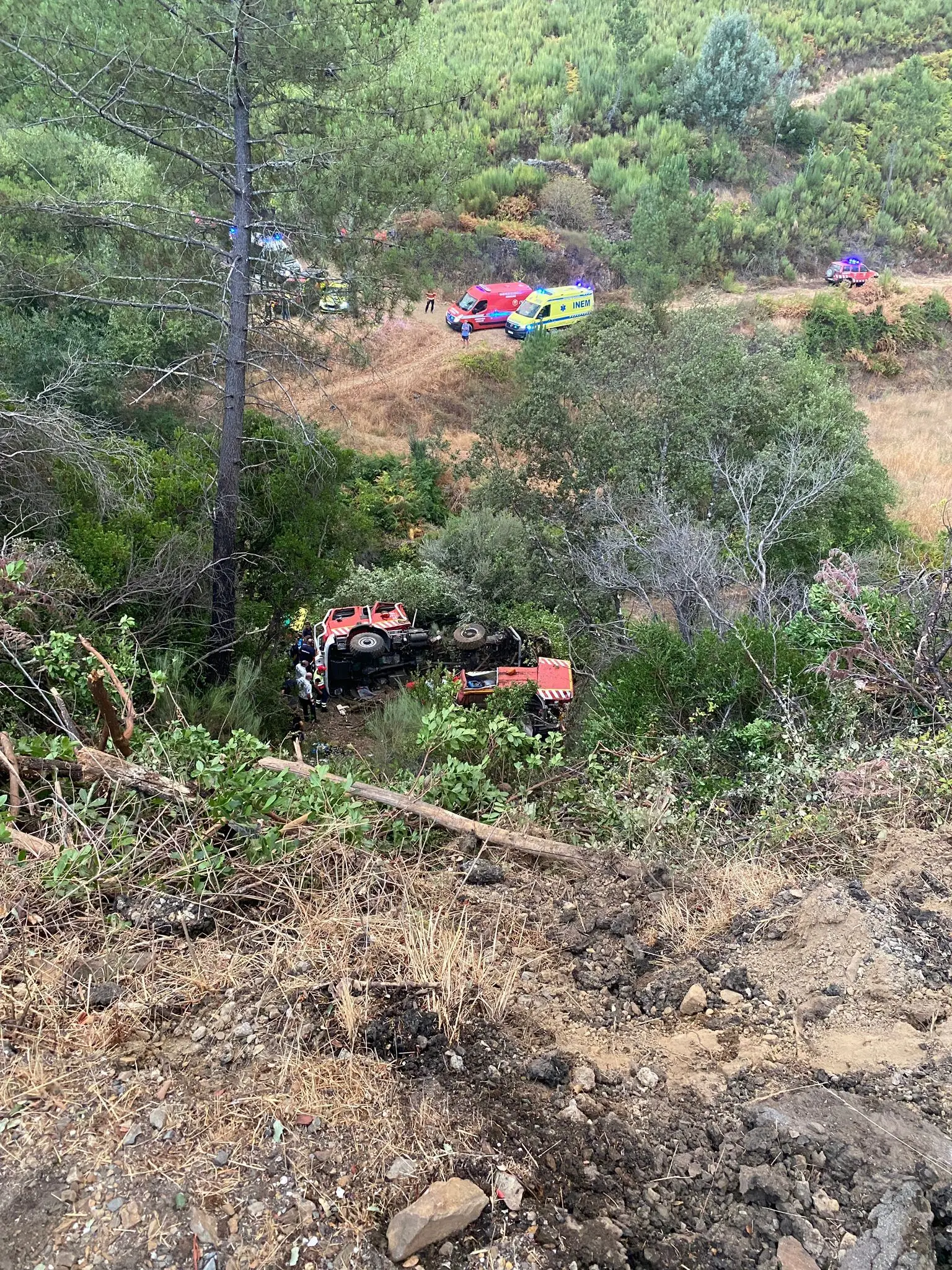 Câmara da Covilhã lamenta morte de bombeiro e decreta três dias de luto municipal