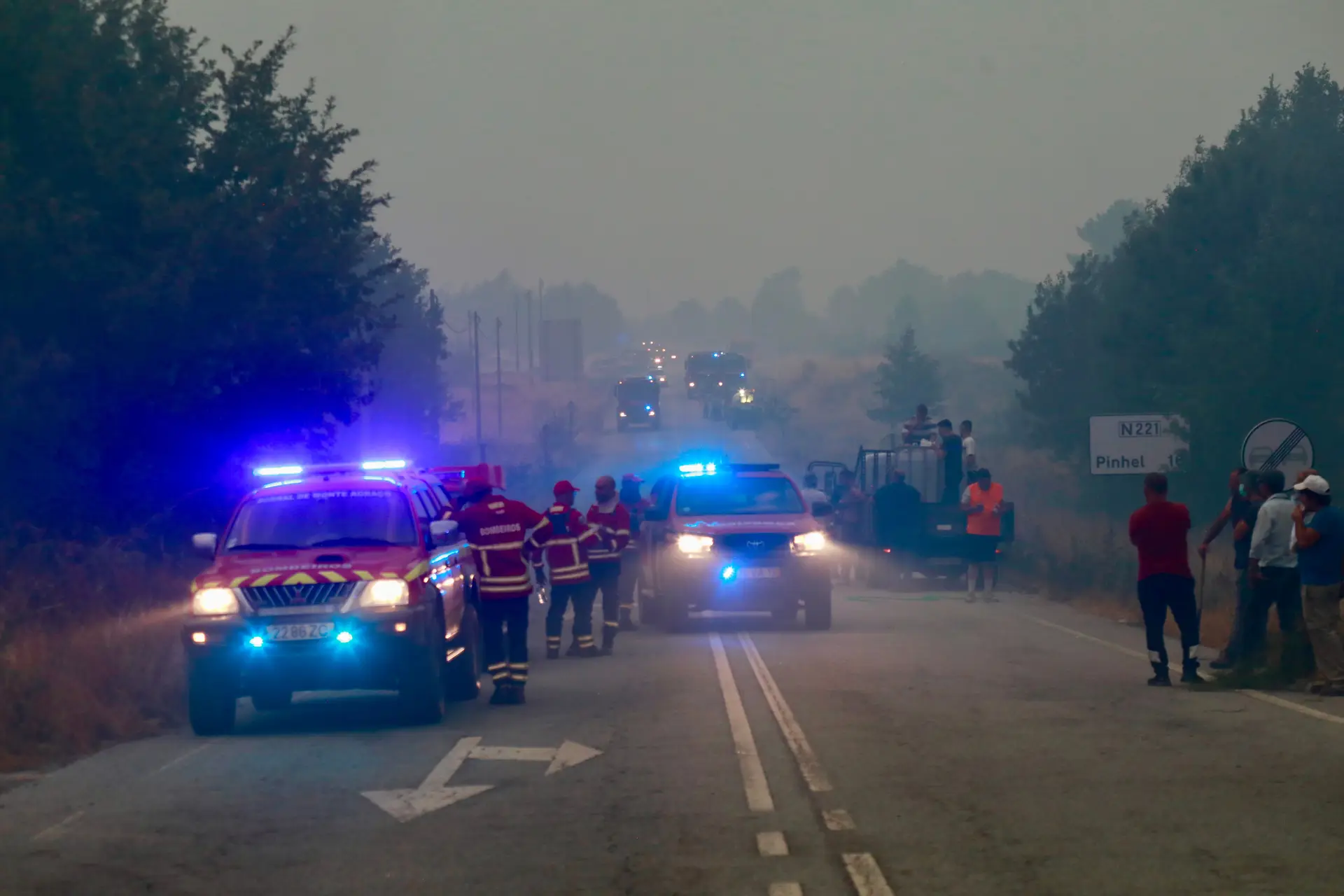 Fogo no Sabugal provoca cinco feridos, um deles grave