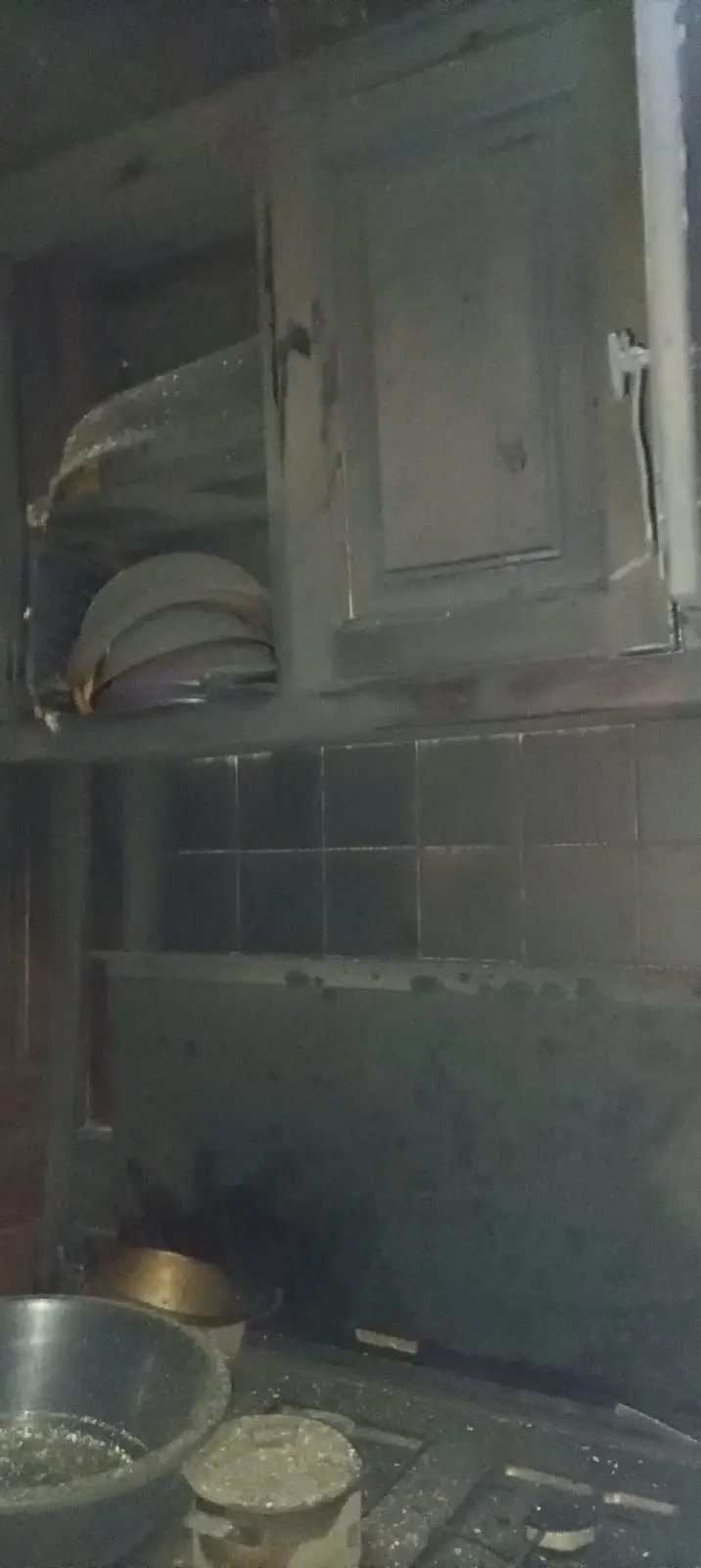A destruição na casa e oficina de Ilídio Sequeira