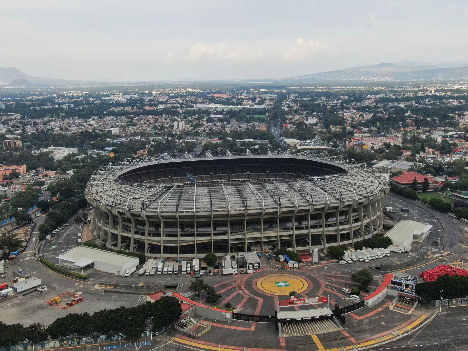Mundial 2026: mexicanos temem obras em estádio para receber campeonato de futebol