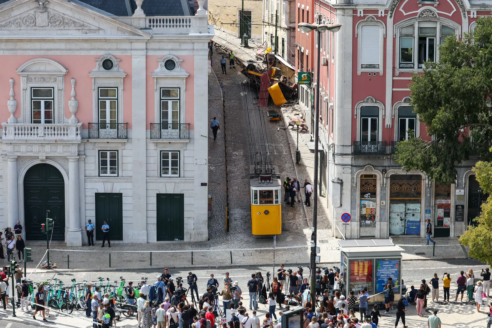Elevador da Glória: seis feridos ainda estão nos cuidados intensivos