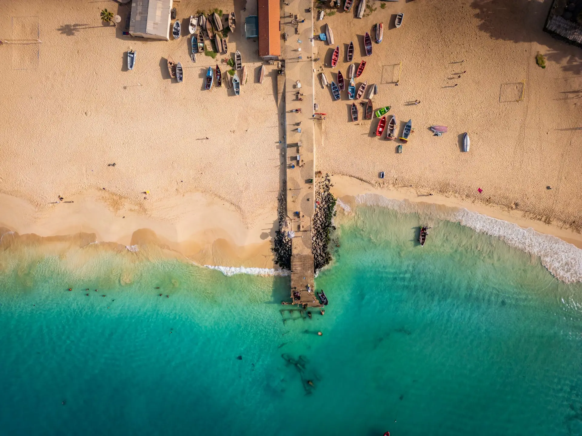 PONTÃO DE SANTA MARIA NA ILHA DO SAL