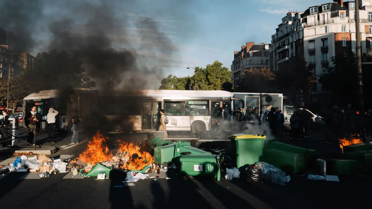 Protestos em Paris