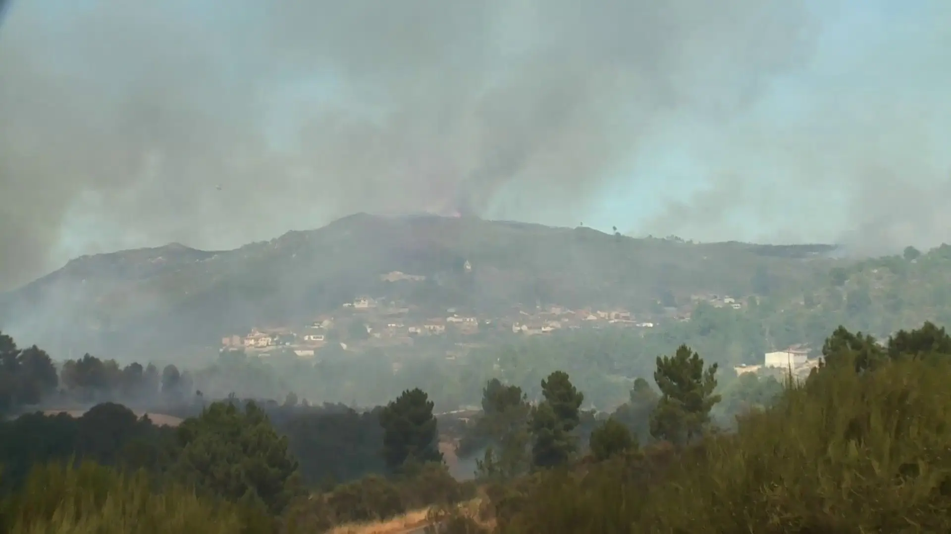 Fogo em Murça em fase de resolução após intenso combate