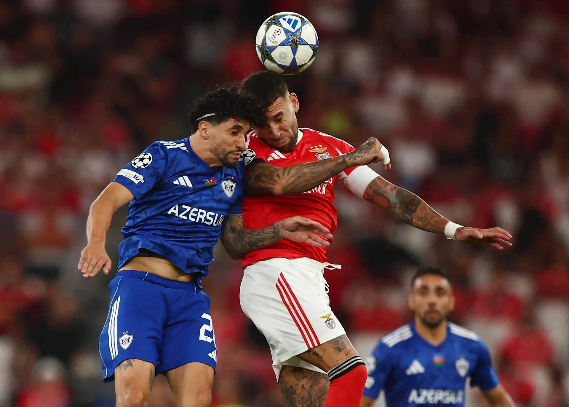 Benfica cai com estrondo na estreia na Liga dos Campeões frente ao Qarabağ