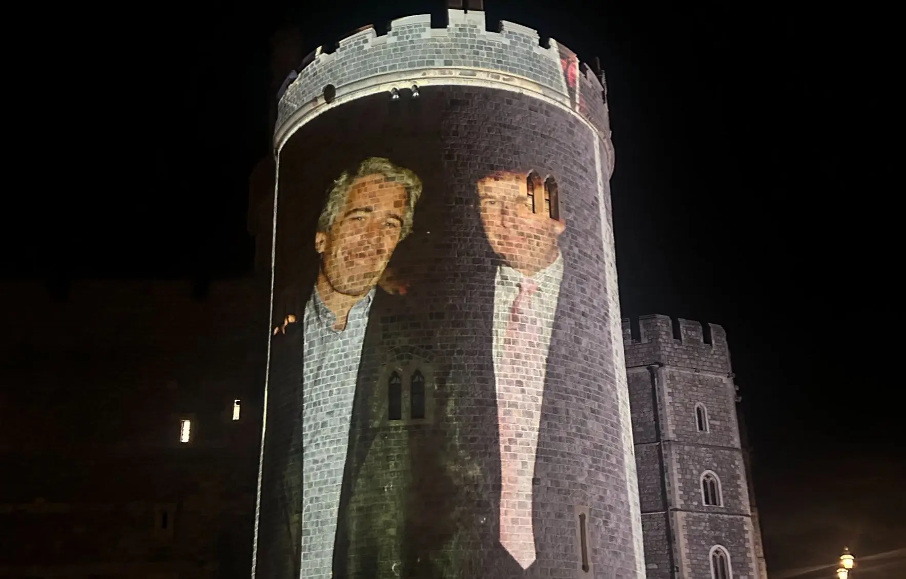 Donald Trump recebido no Reino Unido com vídeo polémico sobre ligações a Jeffrey Epstein