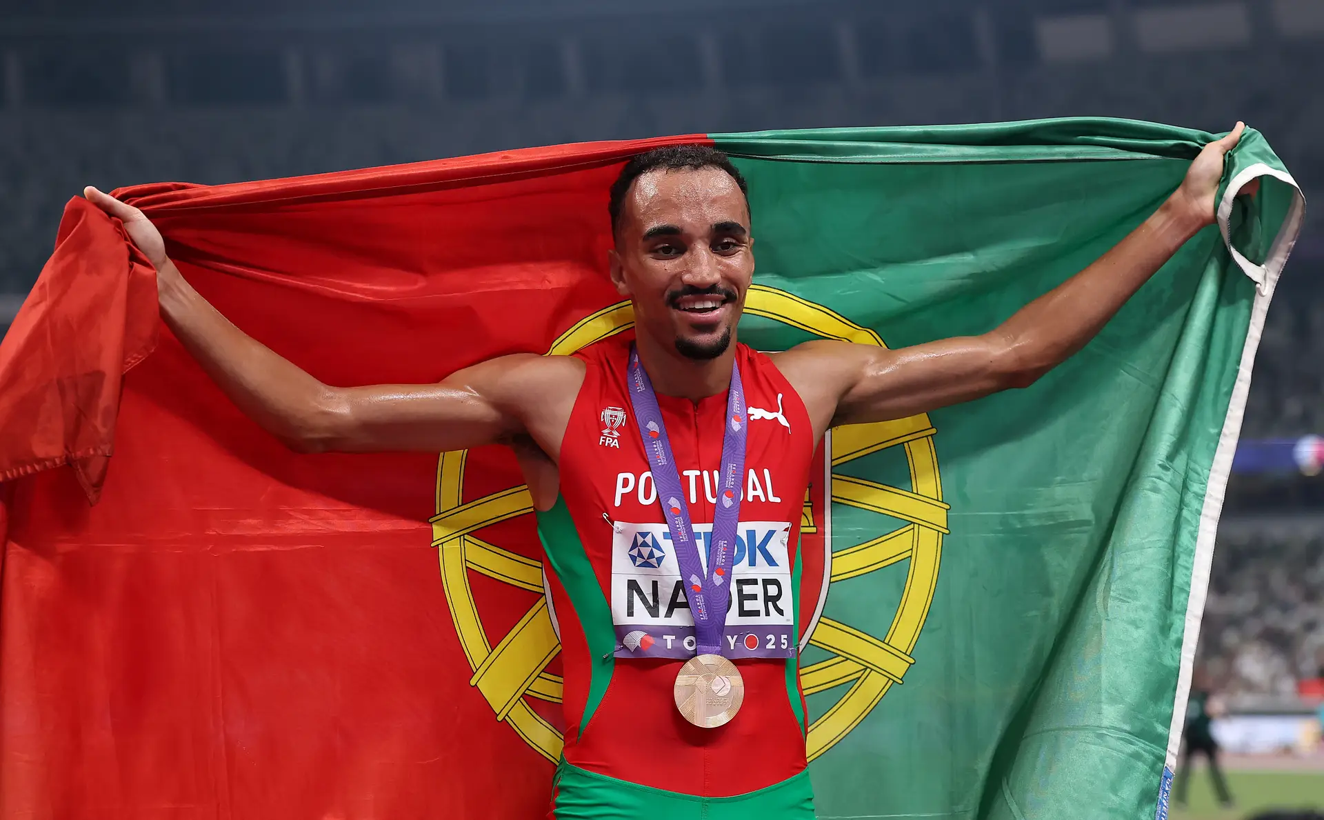 Isaac Nader: de promessa do futebol a campeão mundial de atletismo