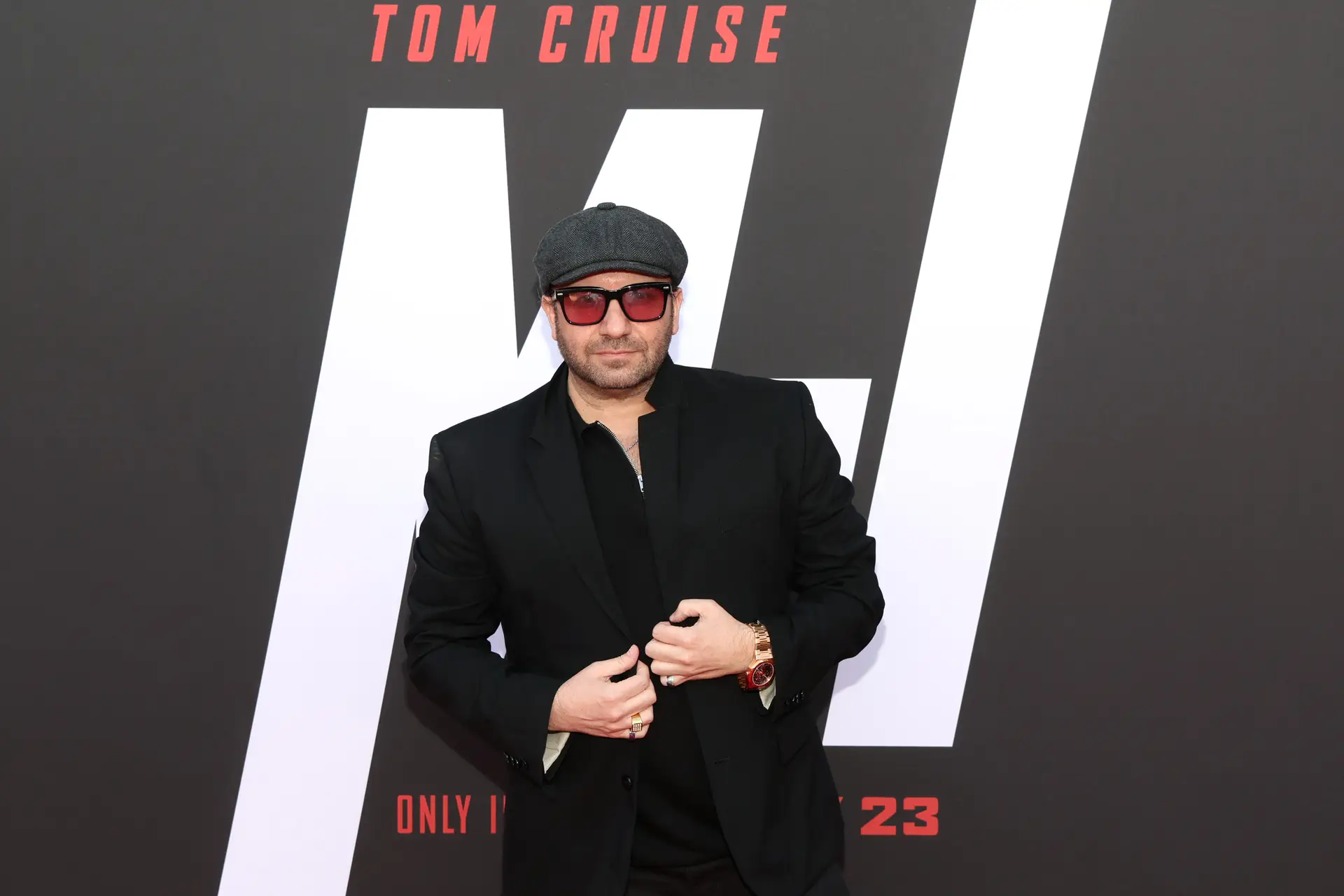 Brad Everett Young marcou presença na antestreia para criadores de "Missão: Impossível – O Ajuste Final", nos estúdios da Paramount Pictures, em Los Angeles, Califórnia, a 12 de maio de 2025.
