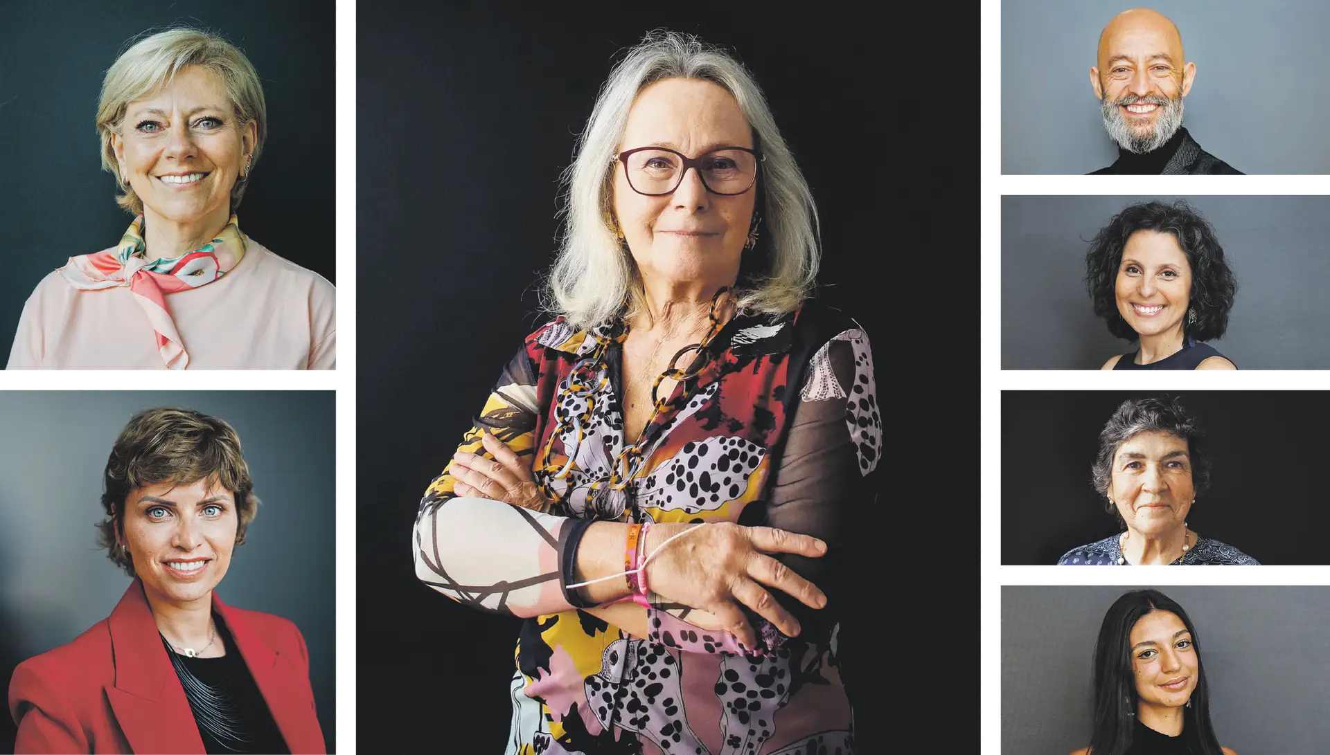 (De cima para baixo e da esq. para a dir.) Cátia Goarmon , Joana Gonçalves , Graça Freitas , João da Silva , Andreia Catarino , Isabel Neto e Inês Marinho partilharam as suas experiências