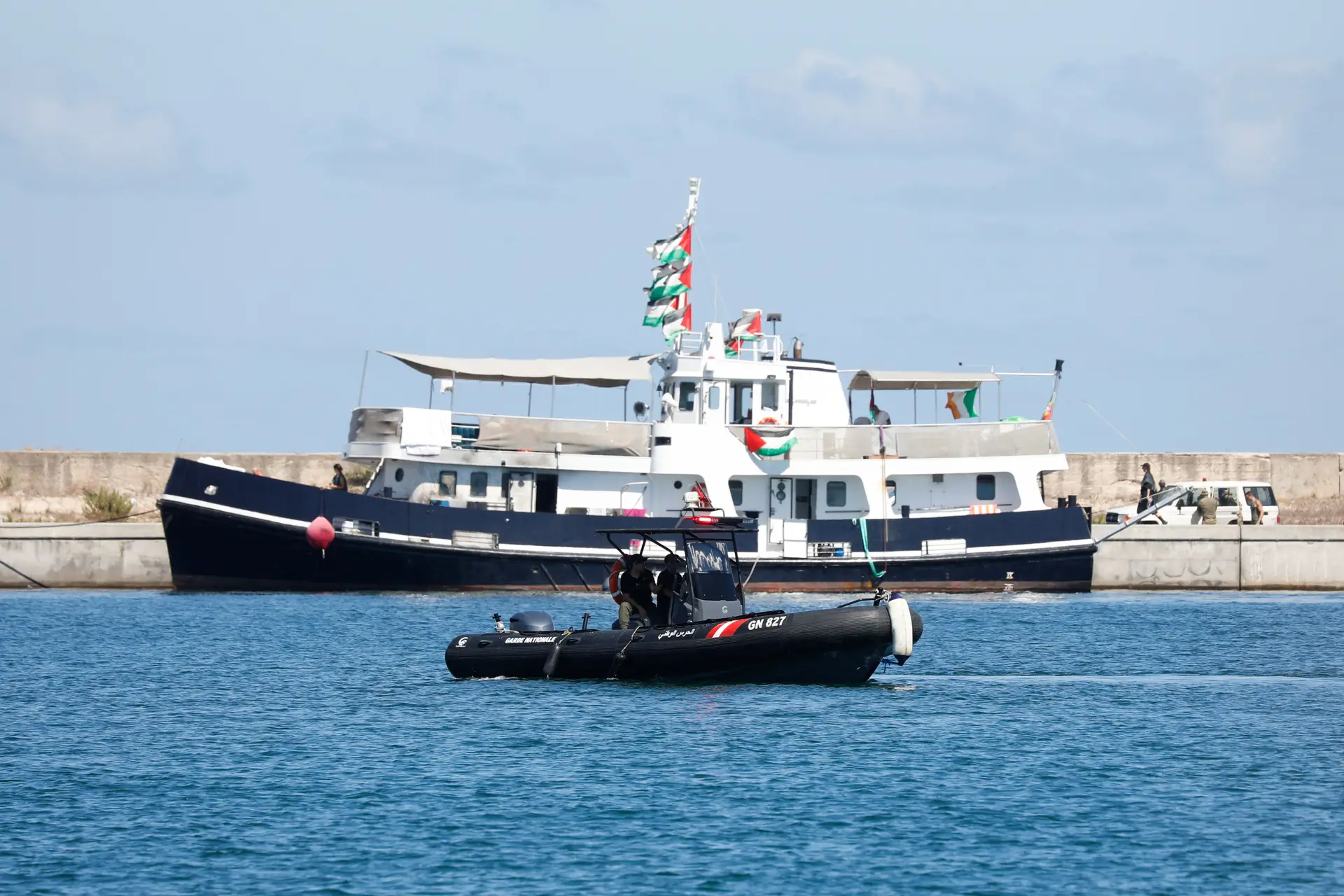Flotilha: grupo com 18 ativistas italianos aterra em Roma, portugueses podem ser libertados este domingo