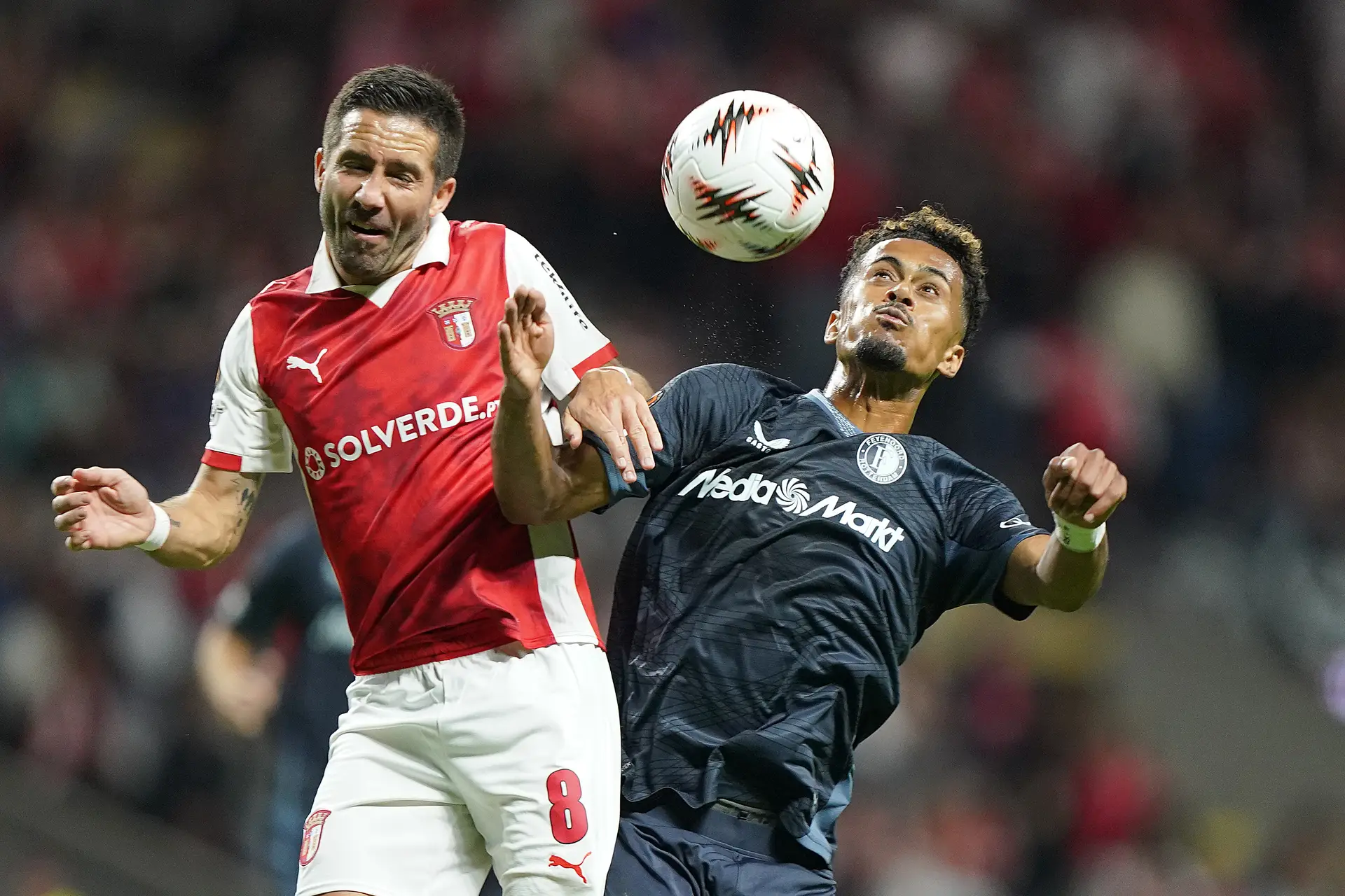 Liga Europa: Sporting de Braga vence Feyenoord na Pedreira