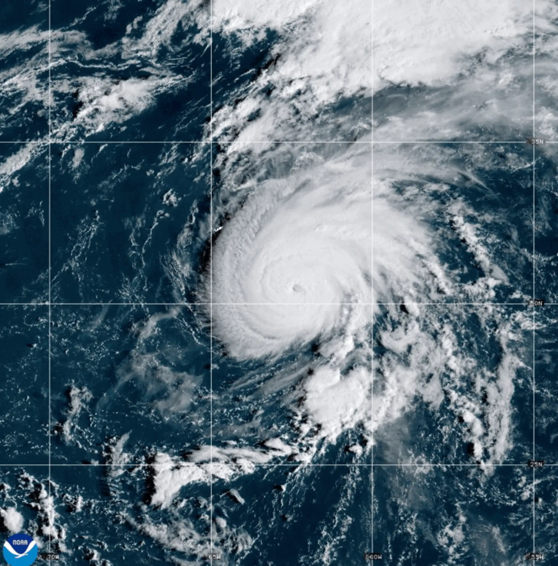Furacão Gabrielle, Oceano Atlântico